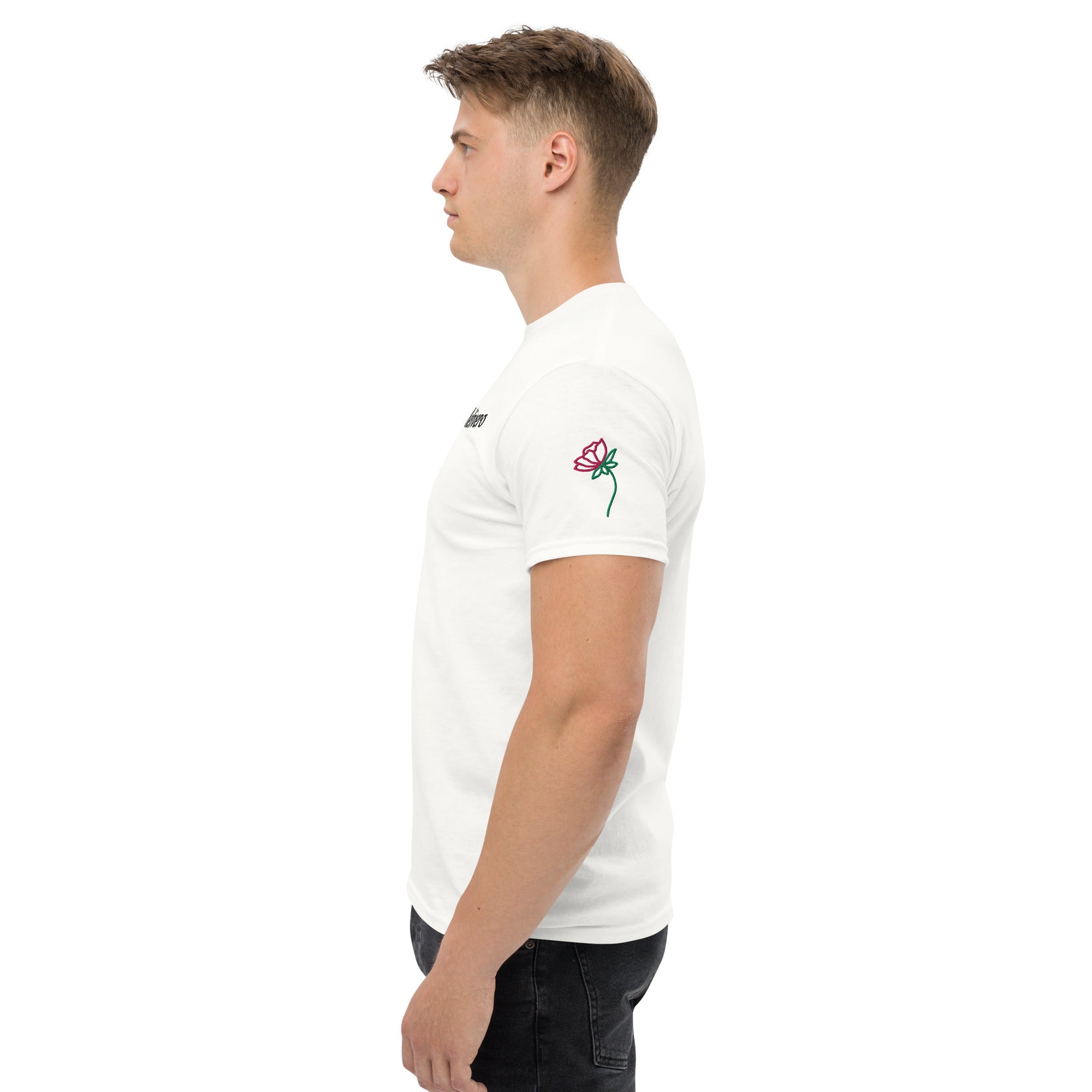 Klassisches Unisex T-Shirt – 100% Baumwolle in Sand, Natur & Weiß | Melivero Melivero