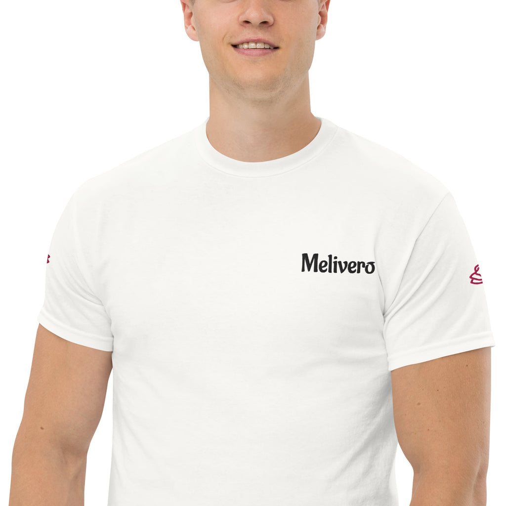 Klassisches Unisex T-Shirt – 100% Baumwolle in Sand, Natur & Weiß | Melivero Melivero