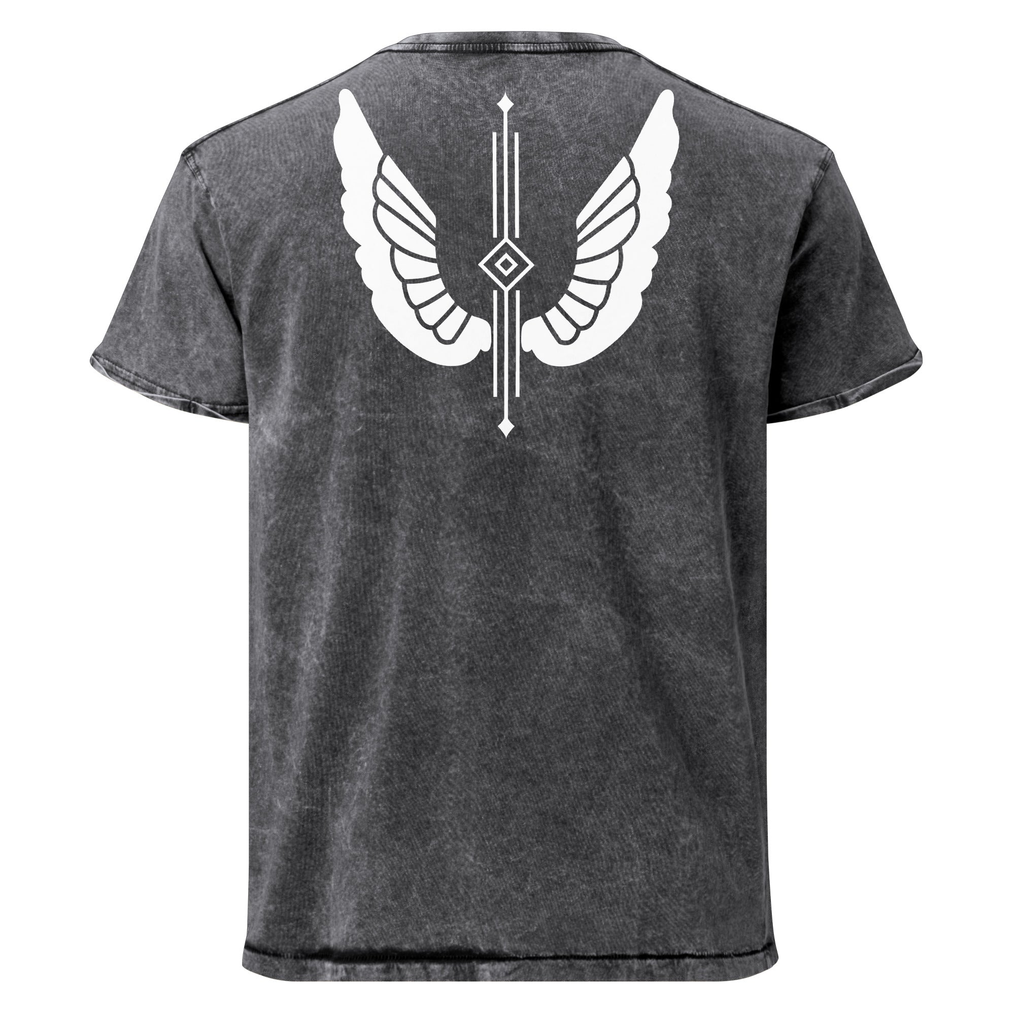 Unisex Denim T-Shirt Schwarz – 100% Baumwolle | Melivero Melivero