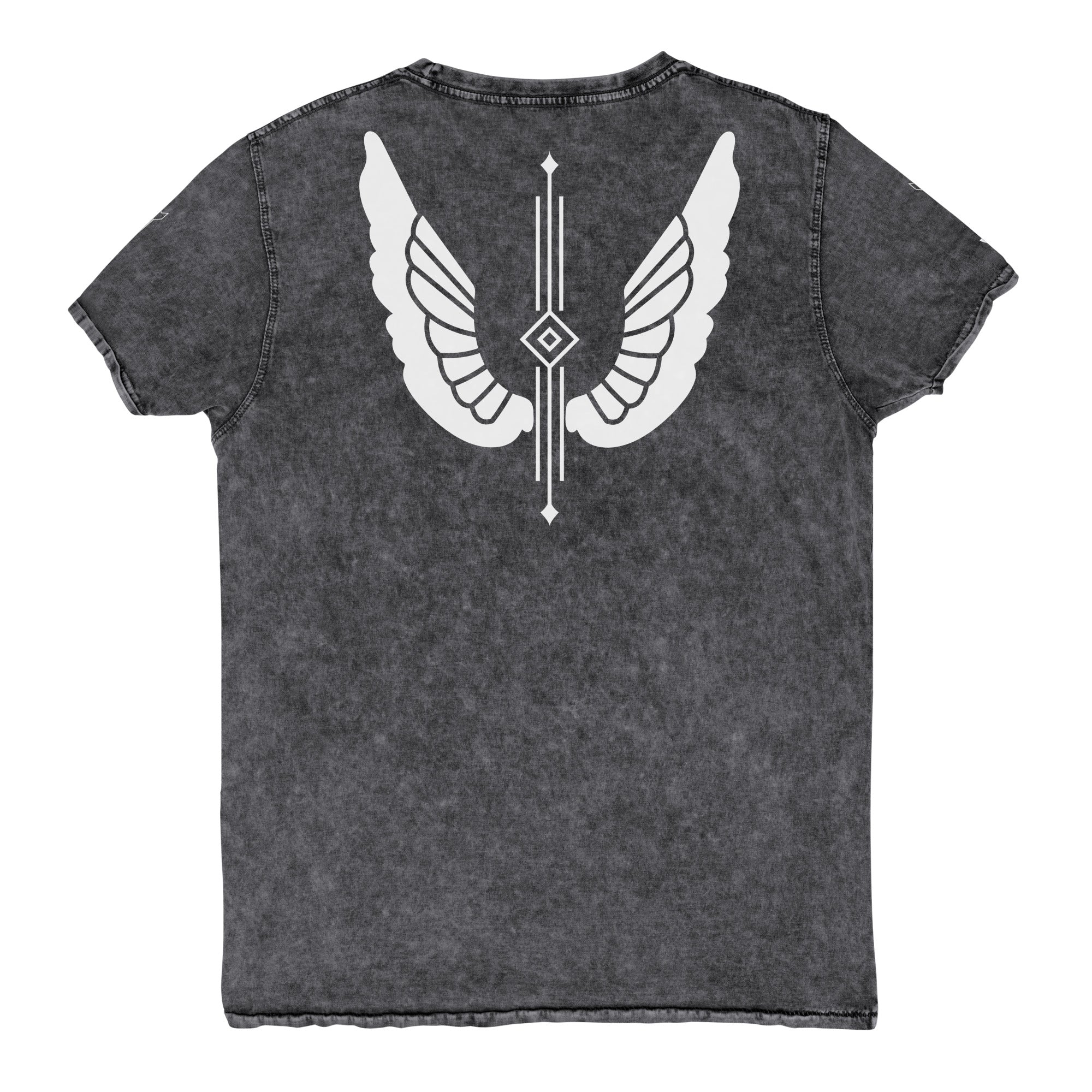 Unisex Denim T-Shirt Schwarz – 100% Baumwolle | Melivero Melivero