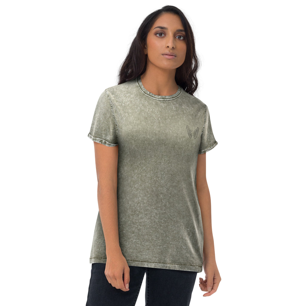 Denim T-Shirt Unisex | 100% Baumwolle Garnet Red, Army Green & Denim Blue S–2XL Melivero