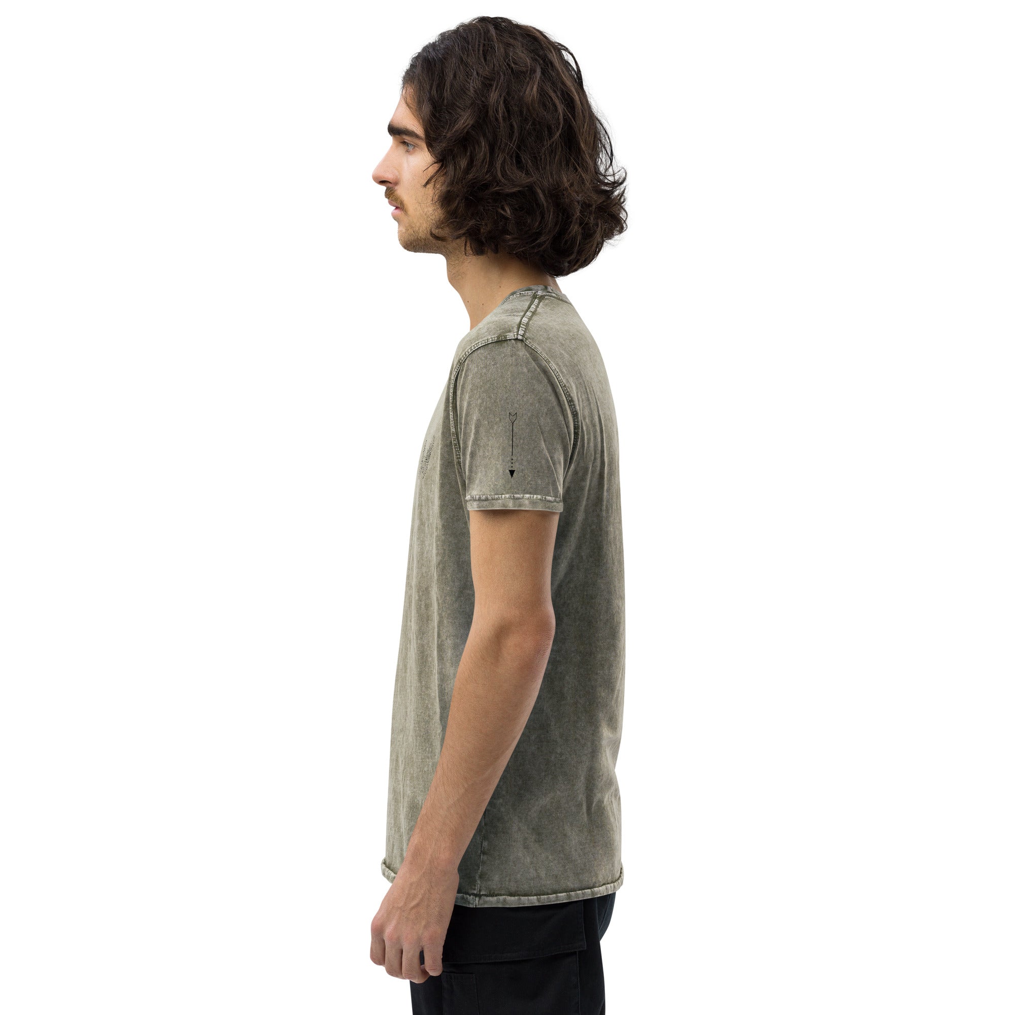 Denim T-Shirt Unisex | 100% Baumwolle Garnet Red, Army Green & Denim Blue S–2XL Melivero