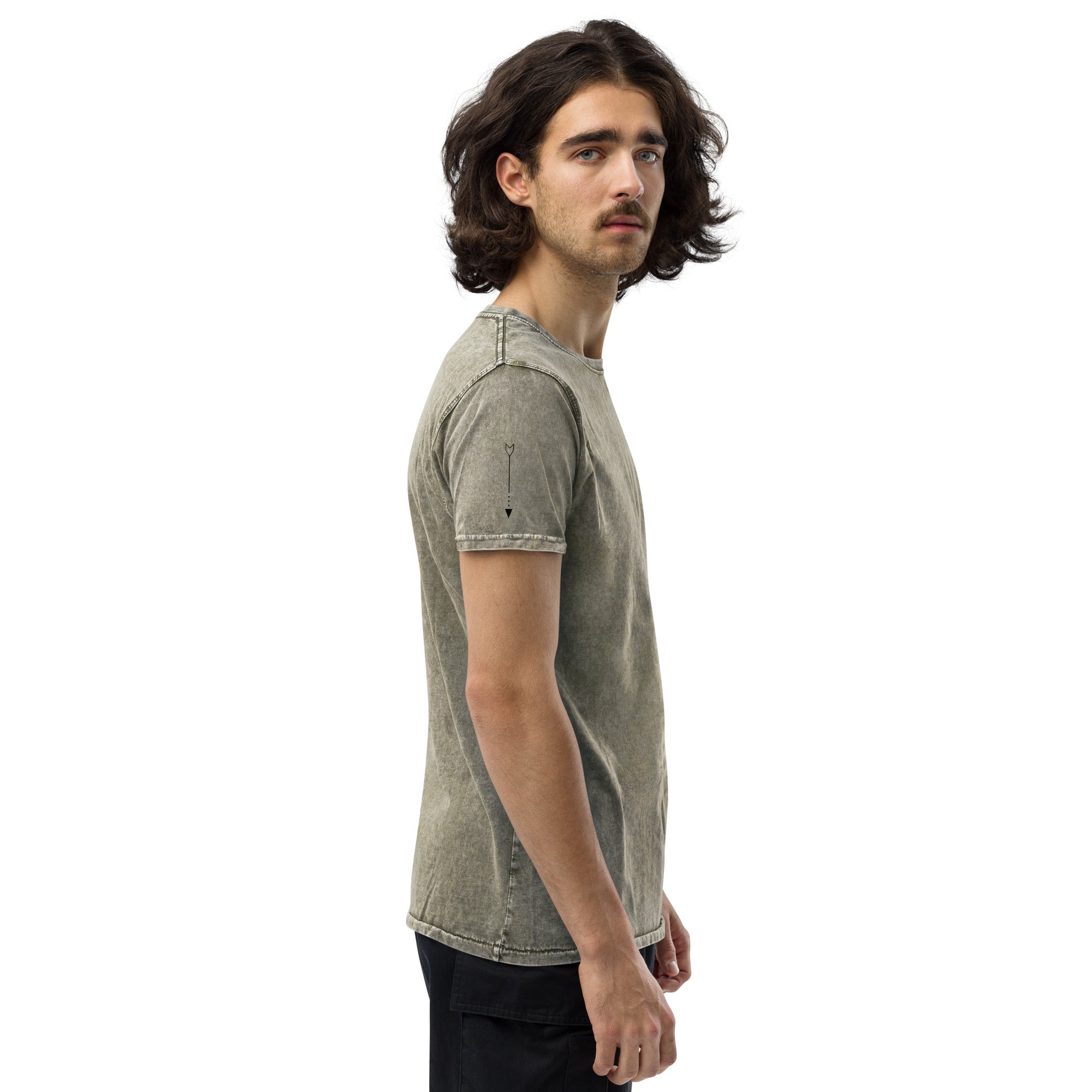 Denim T-Shirt Unisex | 100% Baumwolle Garnet Red, Army Green & Denim Blue S–2XL Melivero