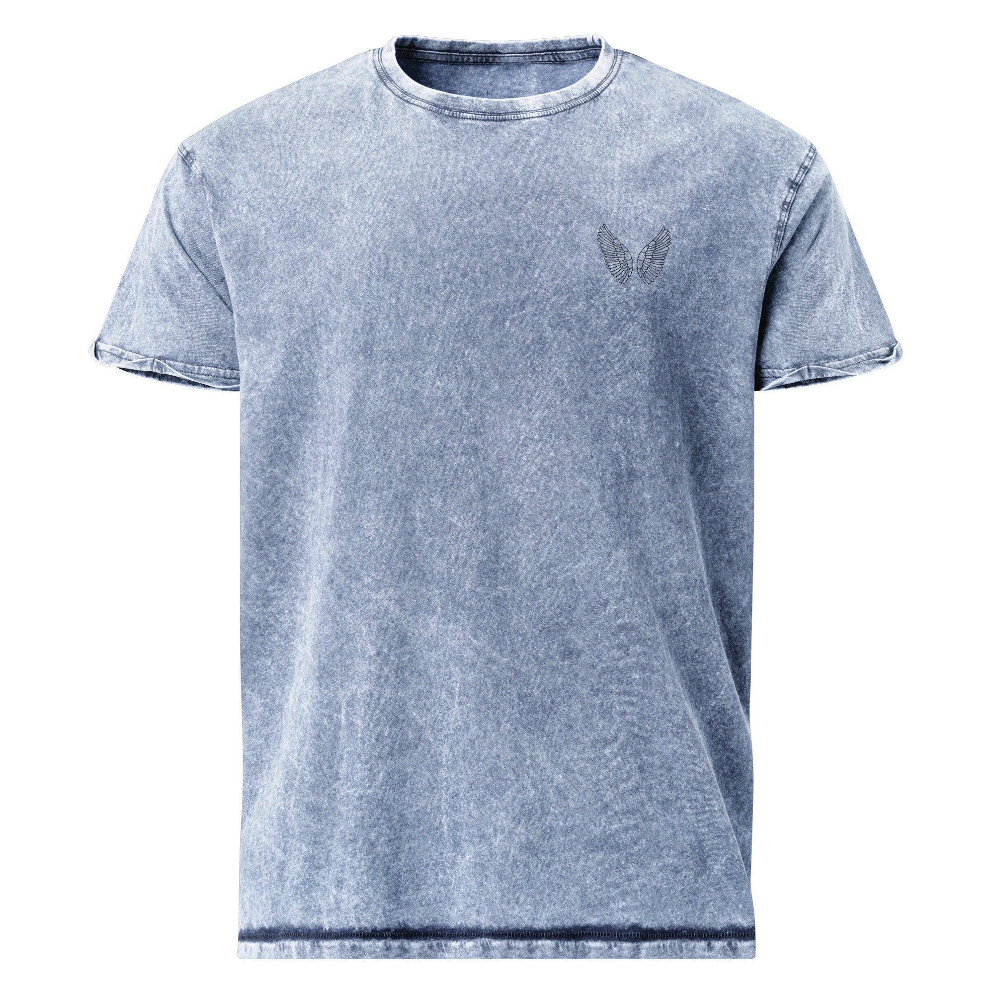 Denim T-Shirt Unisex | 100% Baumwolle Garnet Red, Army Green & Denim Blue S–2XL Denim Blue Melivero