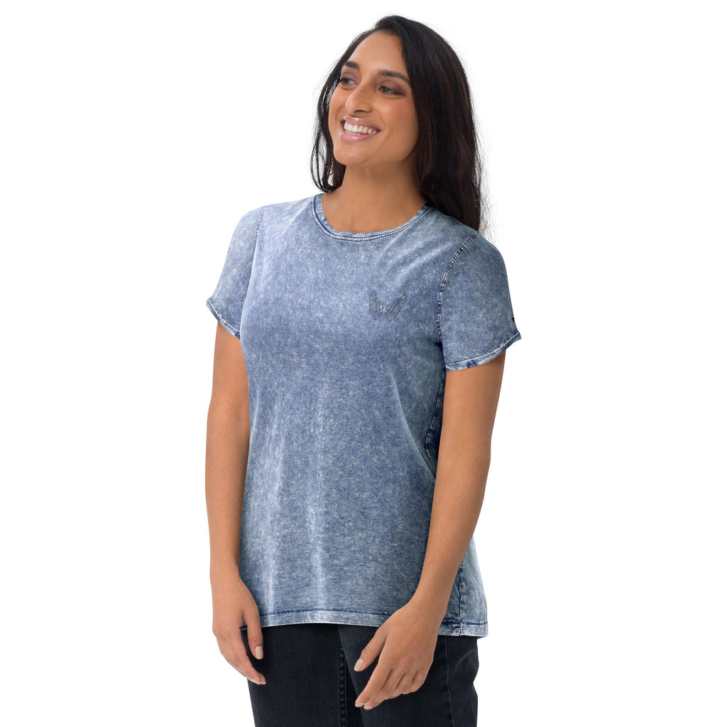 Denim T-Shirt Unisex | 100% Baumwolle Garnet Red, Army Green & Denim Blue S–2XL Melivero