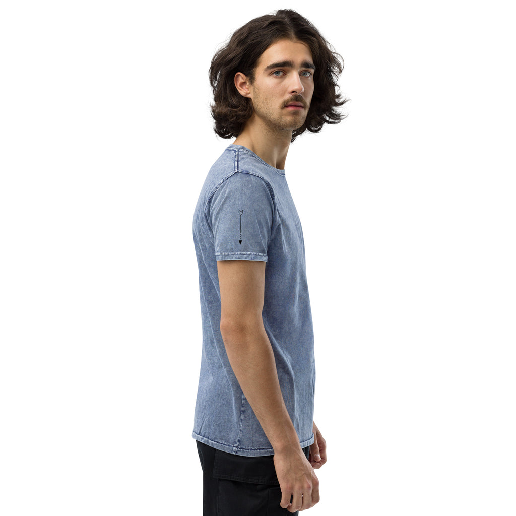 Denim T-Shirt Unisex | 100% Baumwolle Garnet Red, Army Green & Denim Blue S–2XL Melivero