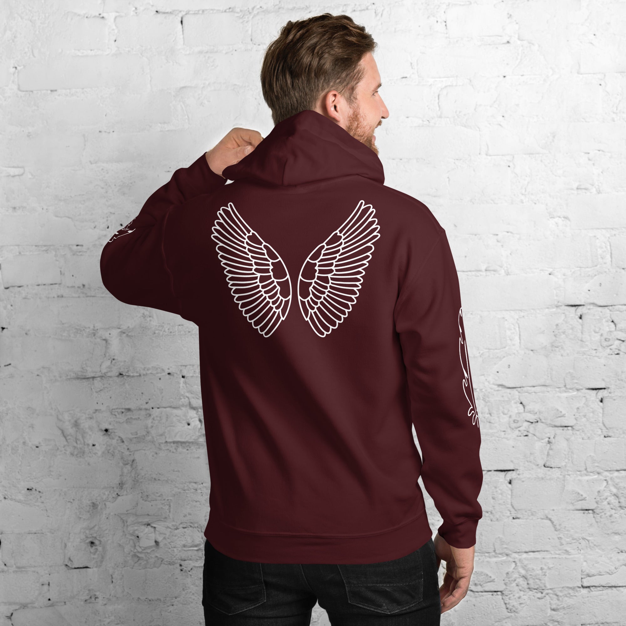 Unisex Hoodie Heavy Blend – Weich, Warm & Stilvoll | Melivero Kastanienbraun Melivero