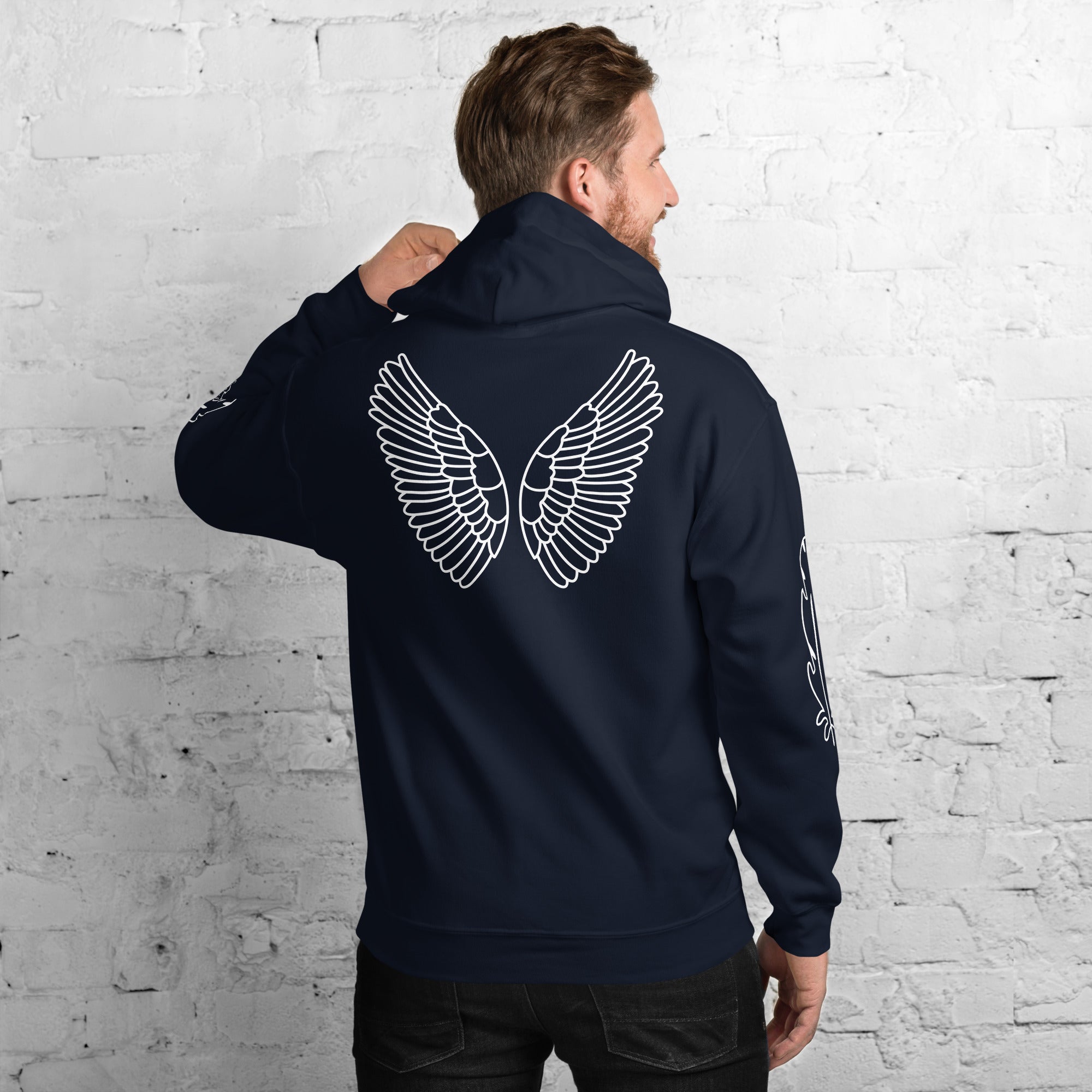 Unisex Hoodie Heavy Blend – Weich, Warm & Stilvoll | Melivero Navy Melivero