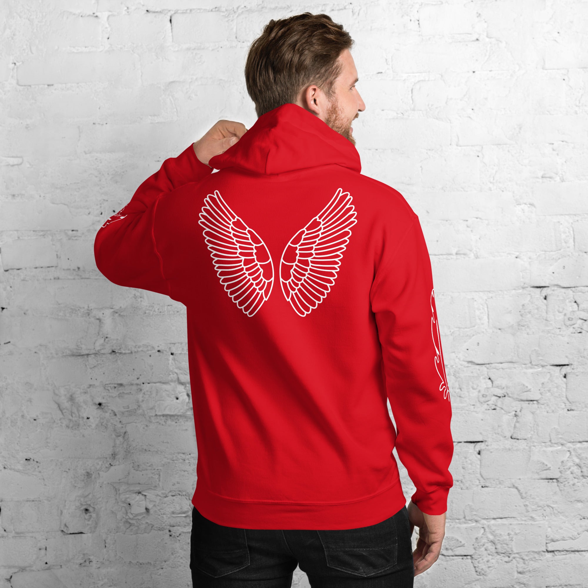 Unisex Hoodie Heavy Blend – Weich, Warm & Stilvoll | Melivero Rot Melivero