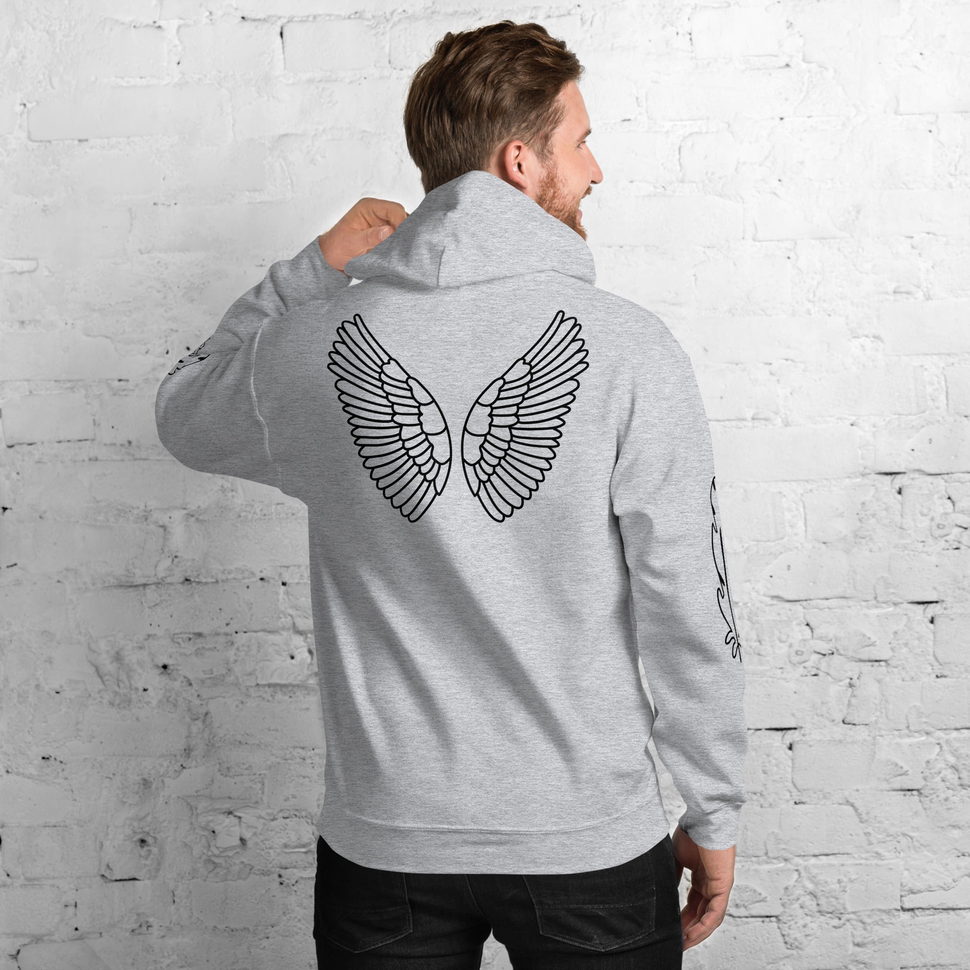 Unisex Hoodie | Kapuzenpullover weich & kuschelich in 10 Farben Sportgrau Melivero