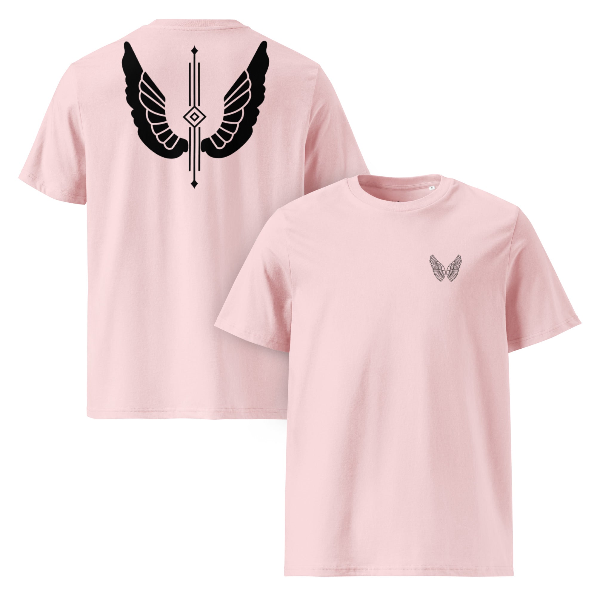 Melivero Bio T-Shirt Unisex – GOTS-zertifiziert | 100% Bio-Baumwolle | S–3XL Cotton Pink Melivero
