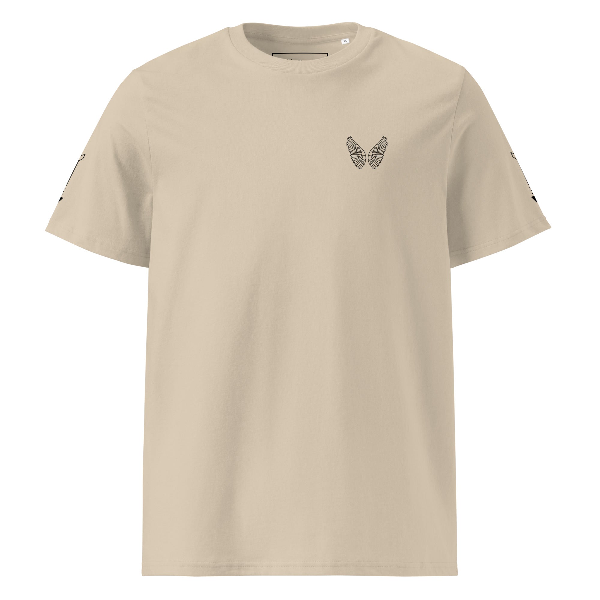 Premium Bio-Baumwolle T-Shirt | GOTS 7 Farben inkl. Rot S–3XL Desert Dust Melivero