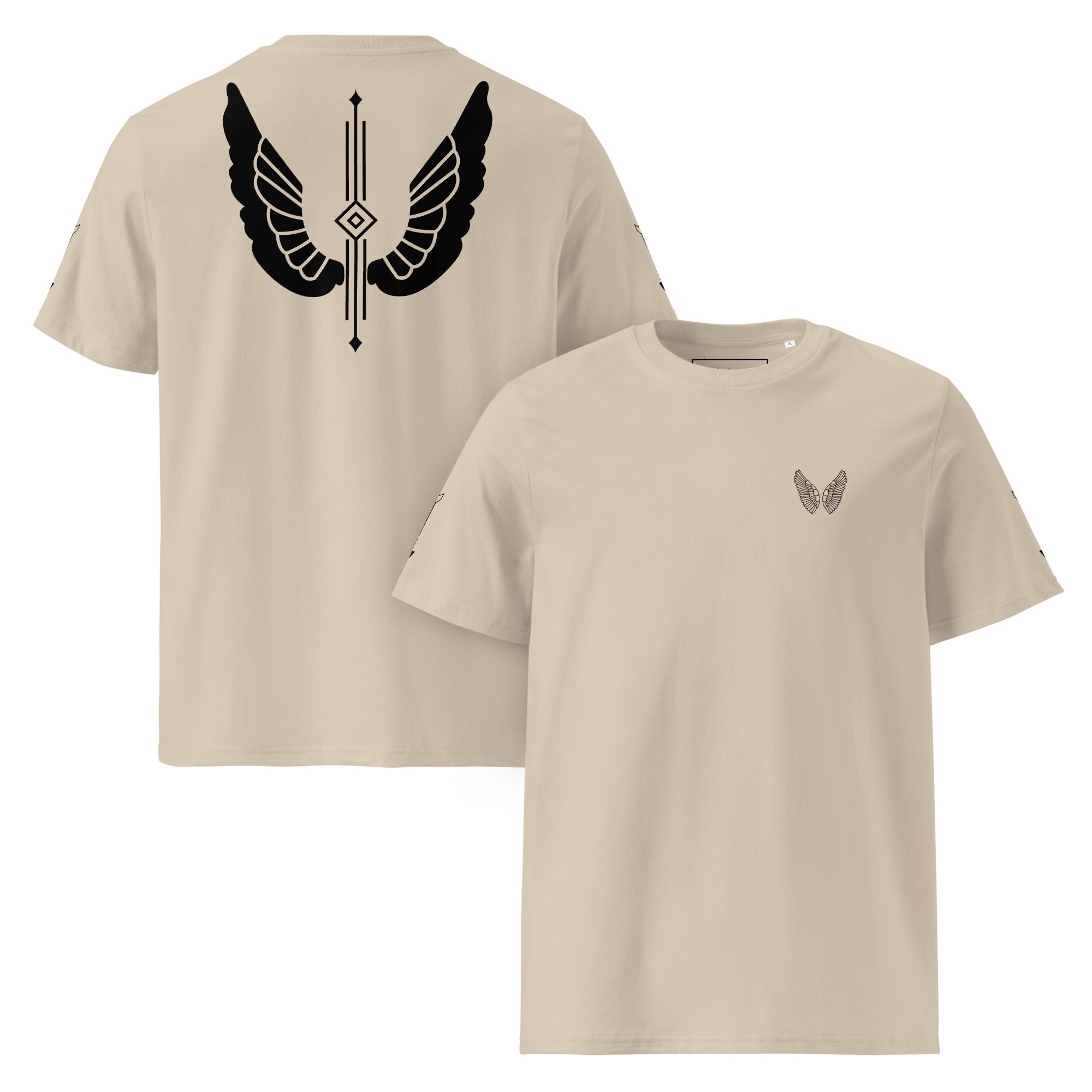 Premium Bio-Baumwolle T-Shirt | GOTS 7 Farben inkl. Rot S–3XL Melivero