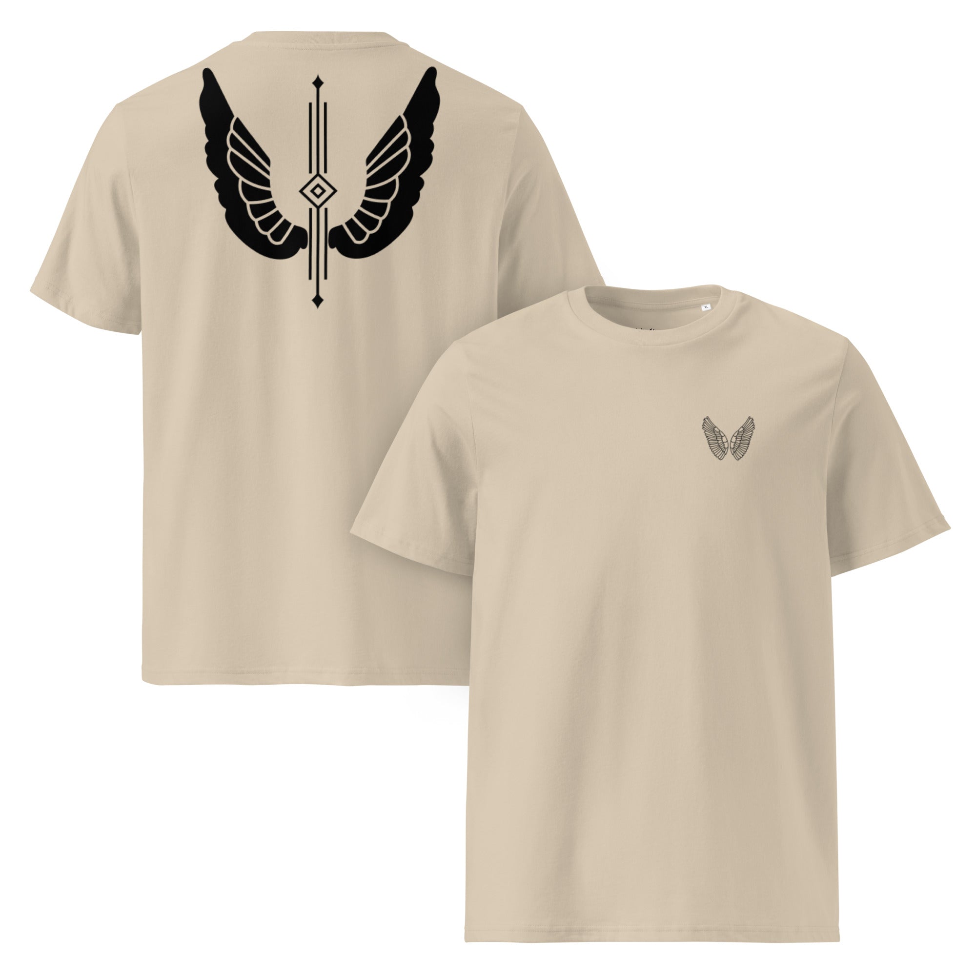 Melivero Bio T-Shirt Unisex – GOTS-zertifiziert | 100% Bio-Baumwolle | S–3XL Desert Dust Melivero