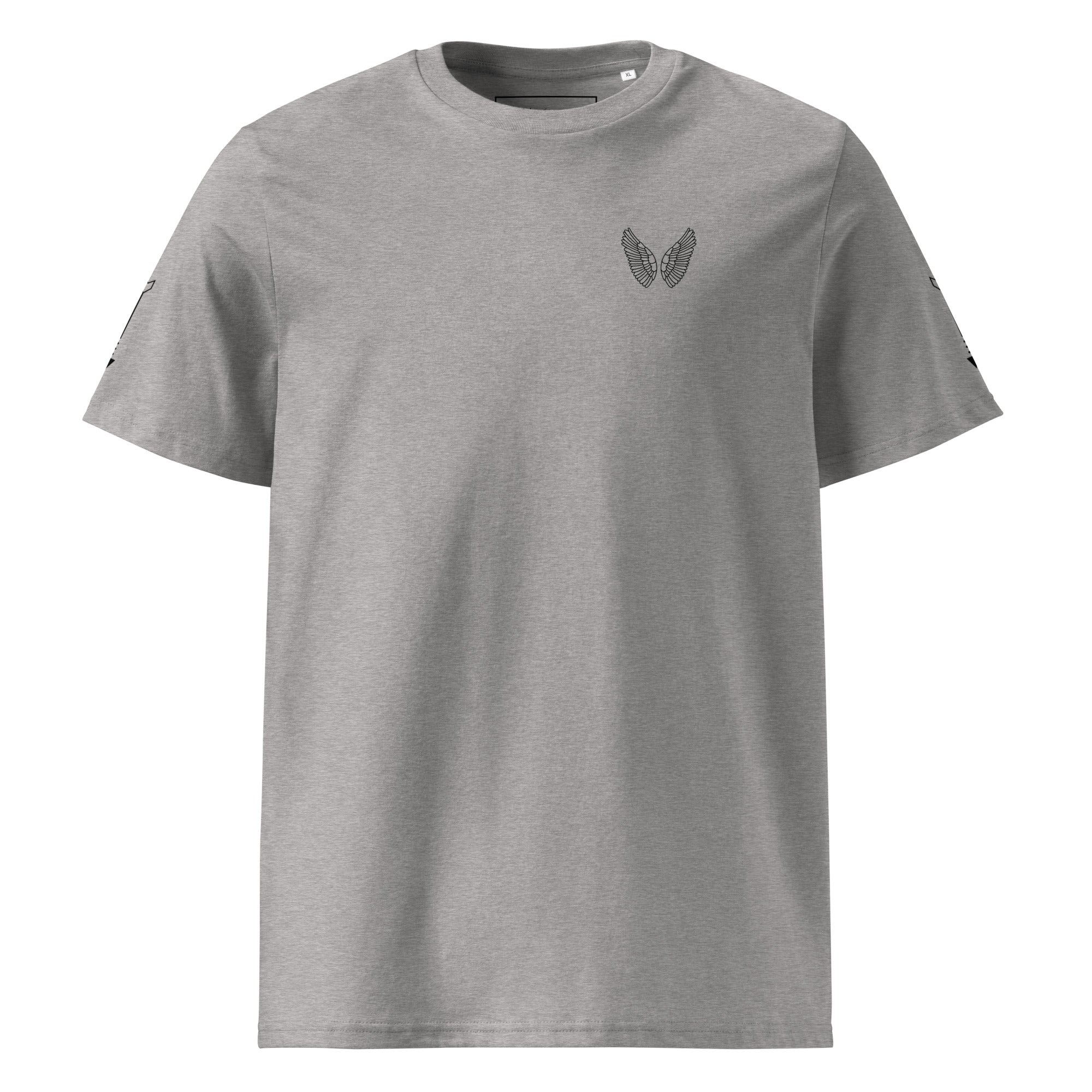 Unisex Bio-Baumwolle T-Shirt | GOTS-zertifiziert Großgrößen S–5XL Heather Grau Melivero