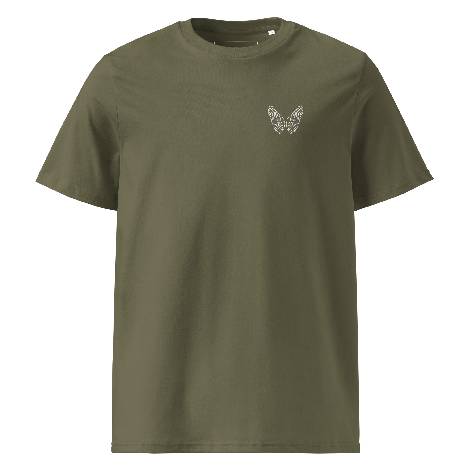 Unisex Bio T-Shirt – GOTS zertifiziert, Erdige Farben | Melivero Khaki Melivero