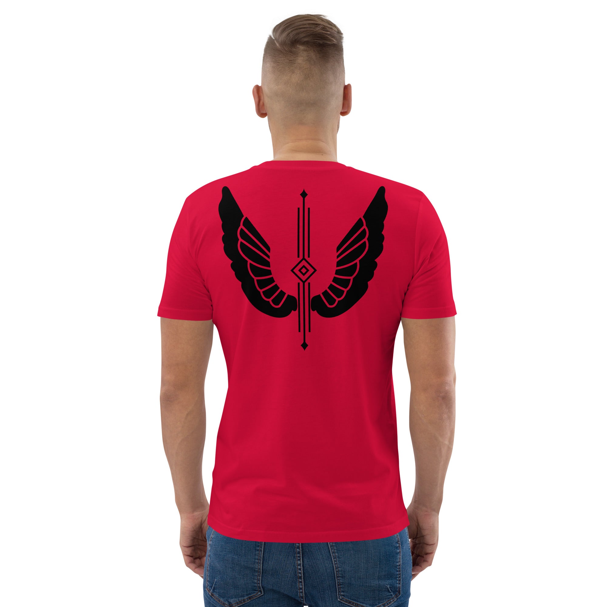Premium Bio-Baumwolle T-Shirt | GOTS 7 Farben inkl. Rot S–3XL Melivero