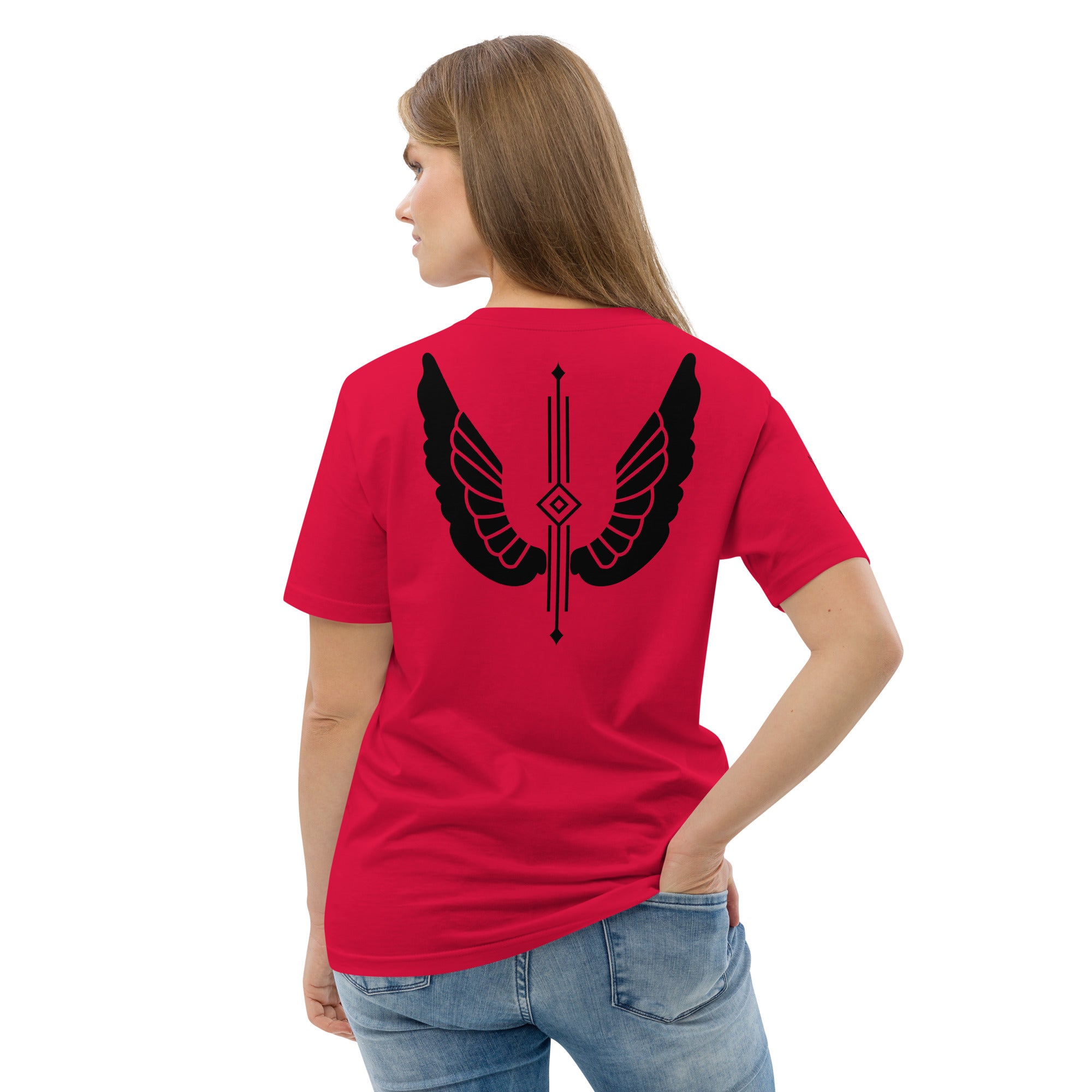 Premium Bio-Baumwolle T-Shirt | GOTS 7 Farben inkl. Rot S–3XL Melivero
