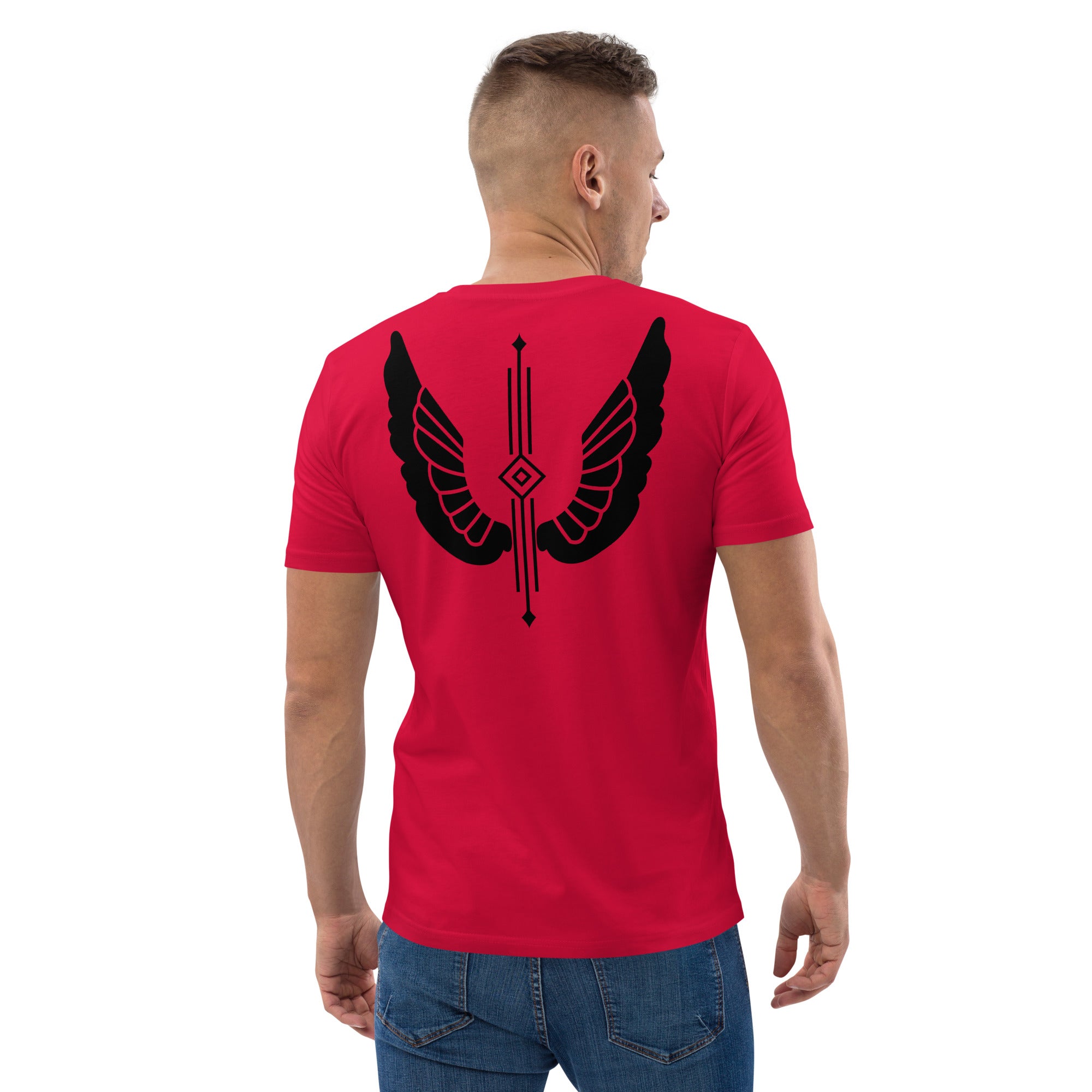 Premium Bio-Baumwolle T-Shirt | GOTS 7 Farben inkl. Rot S–3XL Melivero