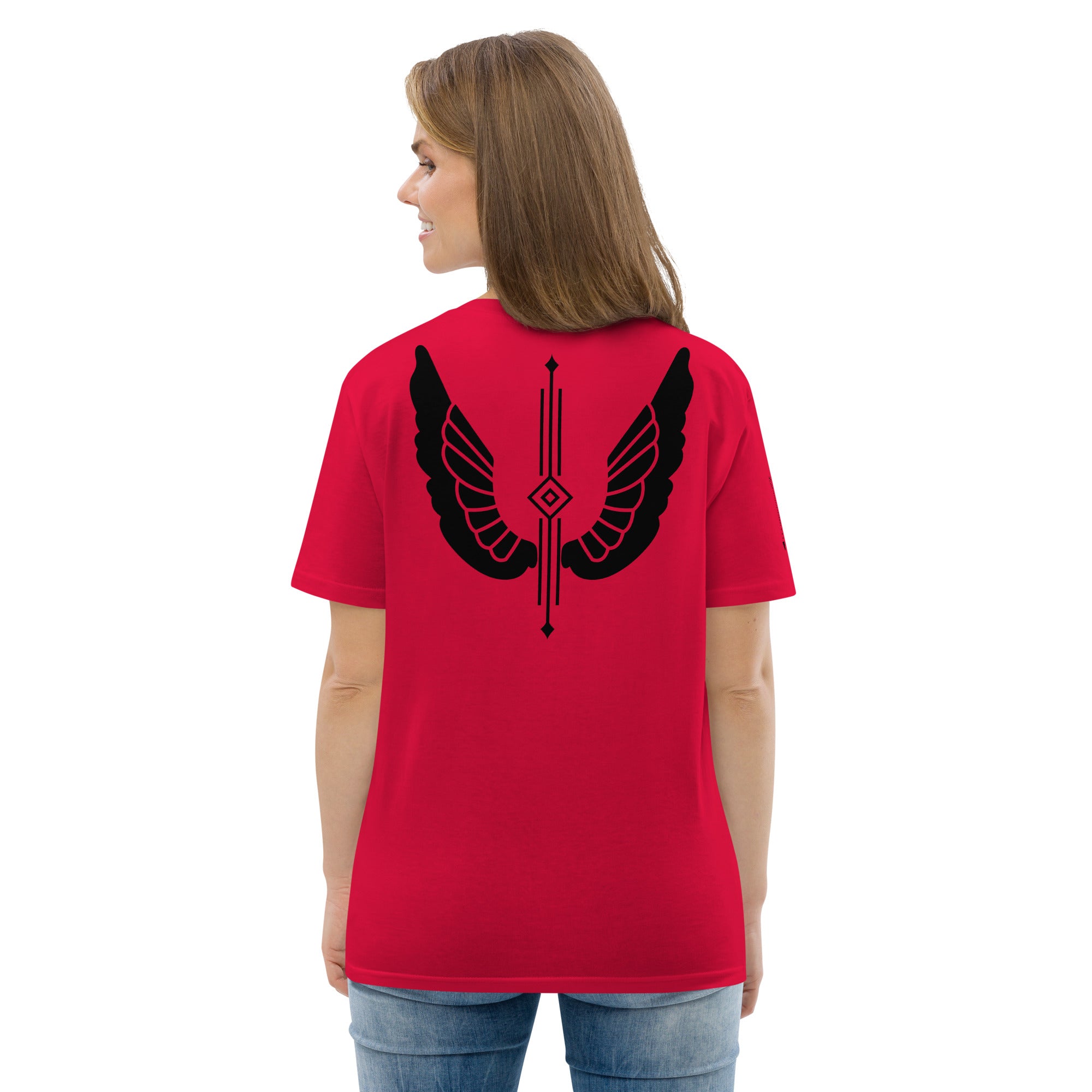Premium Bio-Baumwolle T-Shirt | GOTS 7 Farben inkl. Rot S–3XL Melivero