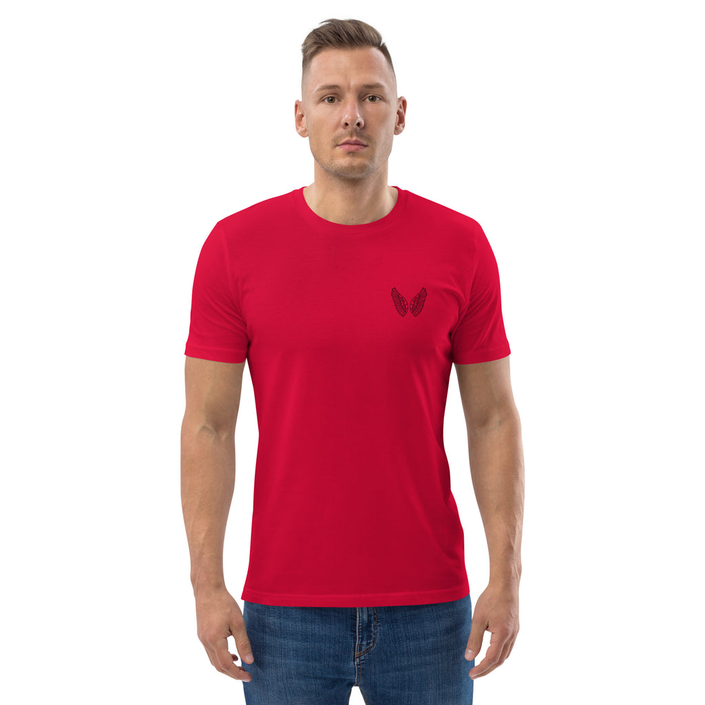 Premium Bio-Baumwolle T-Shirt | GOTS 7 Farben inkl. Rot S–3XL Melivero