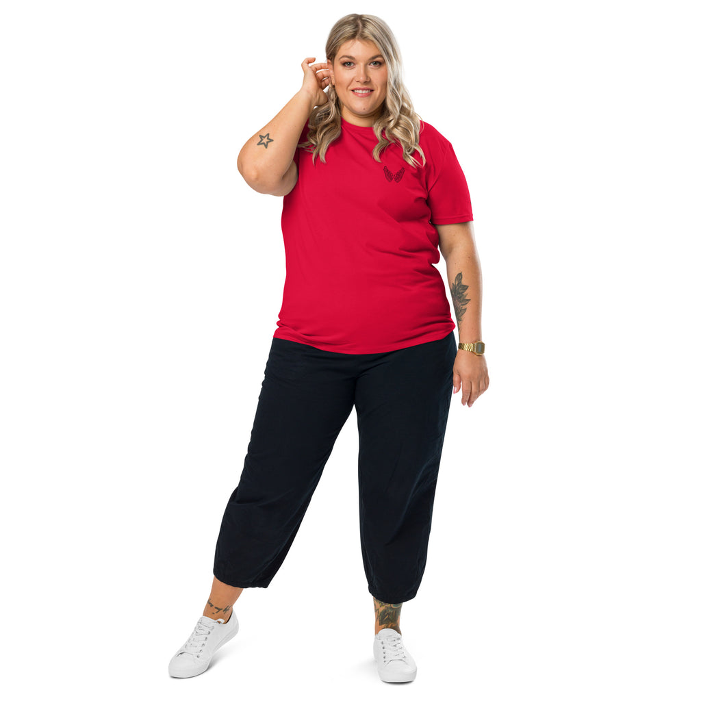 Premium Bio-Baumwolle T-Shirt | GOTS 7 Farben inkl. Rot S–3XL Melivero