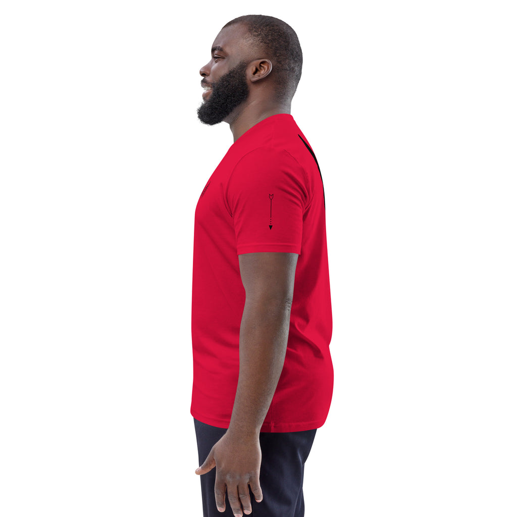 Premium Bio-Baumwolle T-Shirt | GOTS 7 Farben inkl. Rot S–3XL Melivero