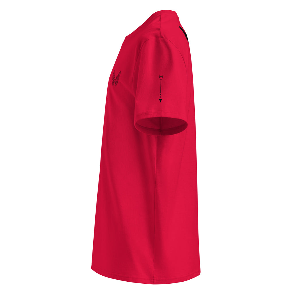 Premium Bio-Baumwolle T-Shirt | GOTS 7 Farben inkl. Rot S–3XL Melivero