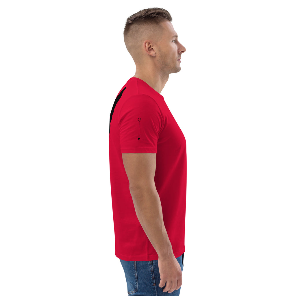 Premium Bio-Baumwolle T-Shirt | GOTS 7 Farben inkl. Rot S–3XL Melivero