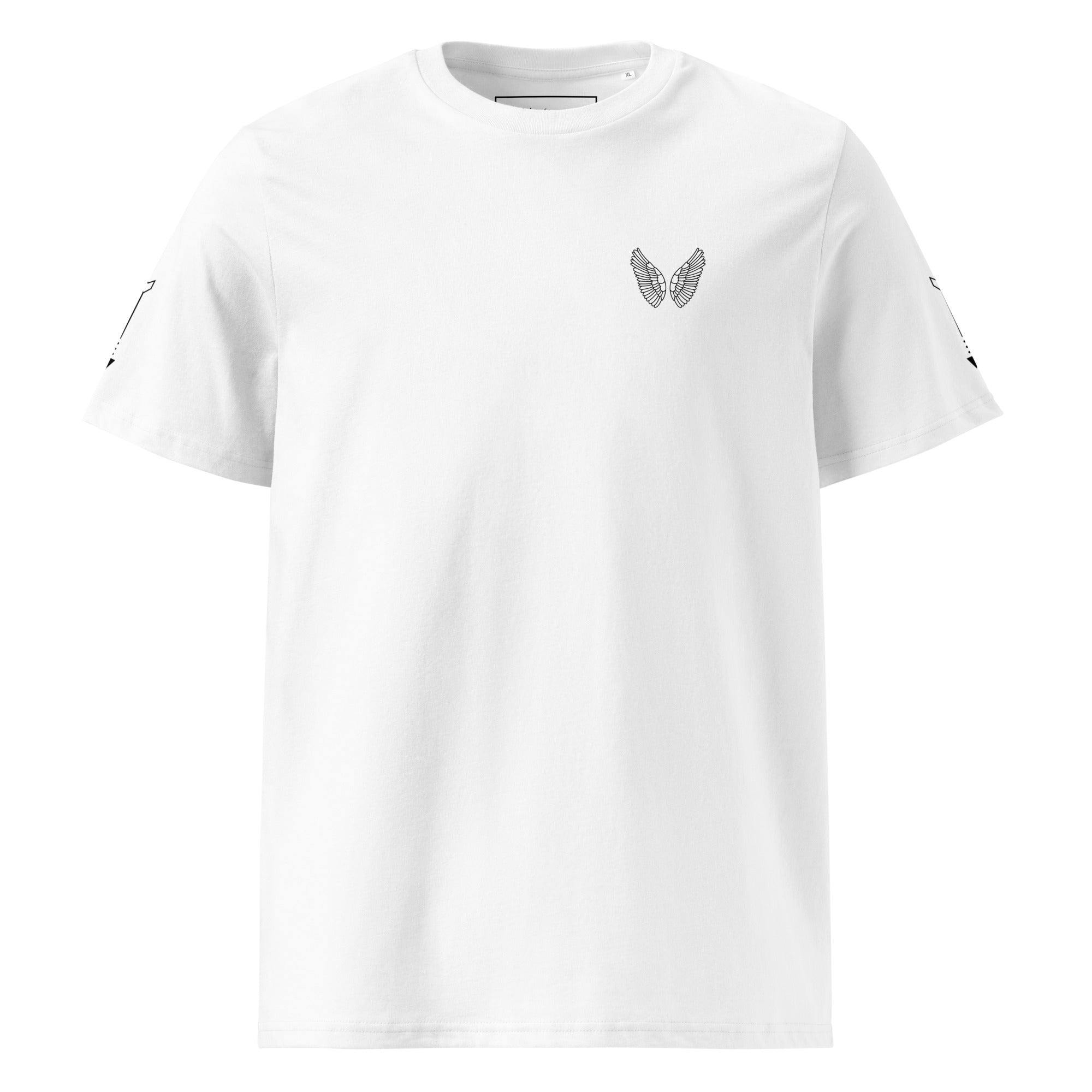 Unisex T-Shirt Bio-Baumwolle | GOTS-zertifiziert, 7 Farben S–3XL Weiß Melivero