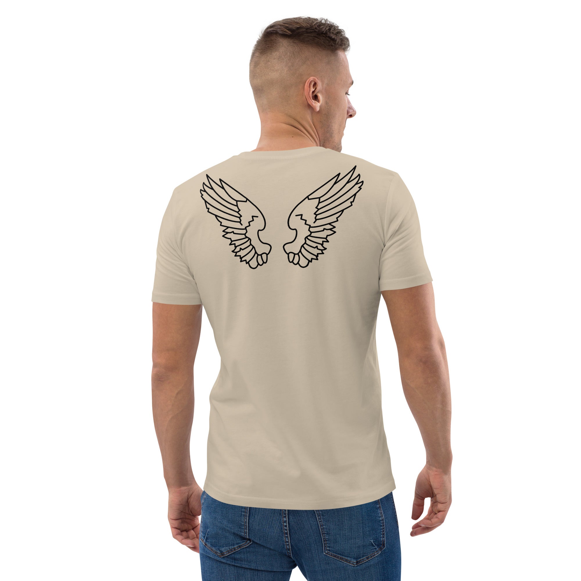 Melivero Bio T-Shirt Unisex – GOTS-zertifiziert | 100% Bio-Baumwolle | S bis 5XL Desert Dust Melivero
