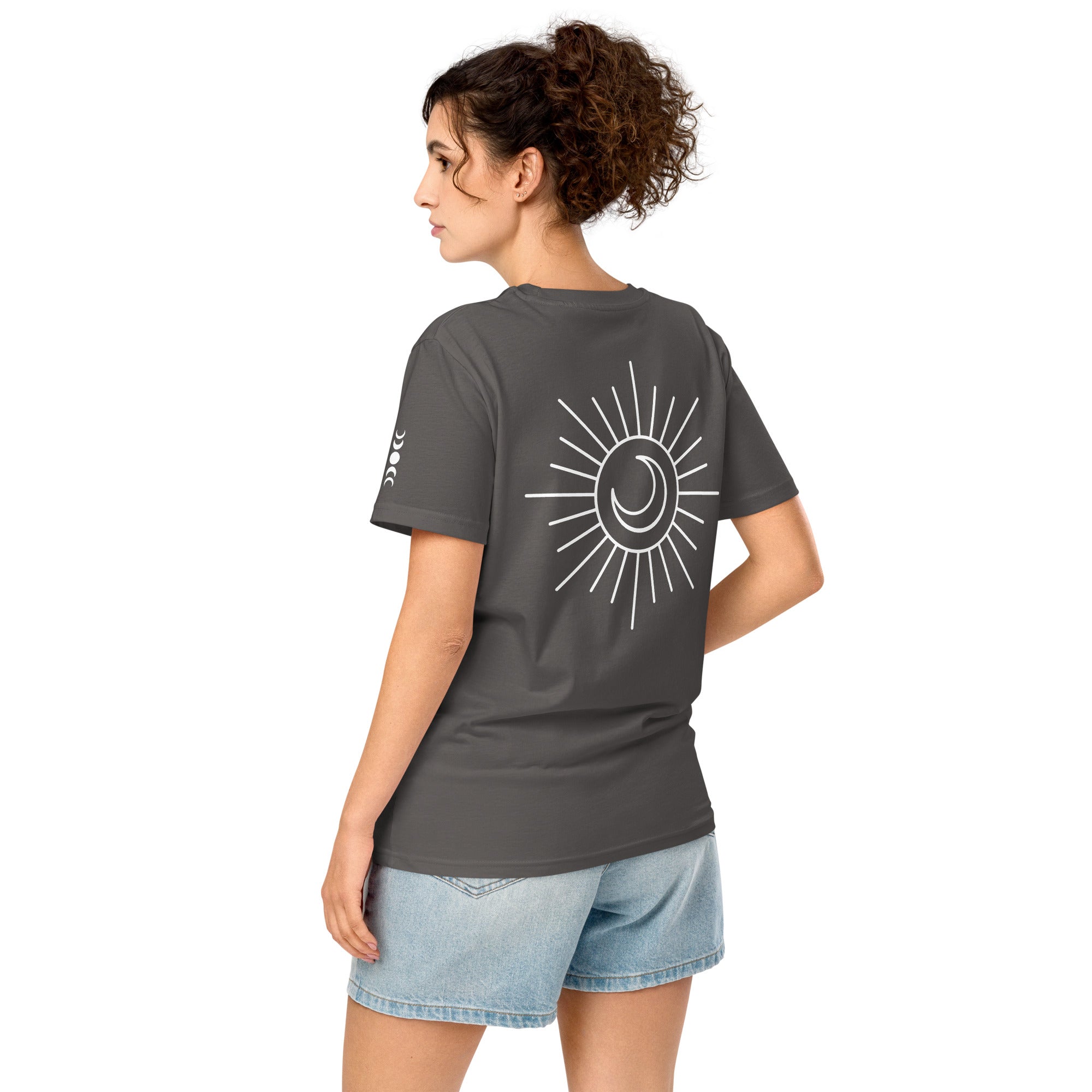 Melivero Bio T-Shirt Unisex Leicht – GOTS | 155 g/m² | Navy Schwarz Anthracite S–2XL Melivero