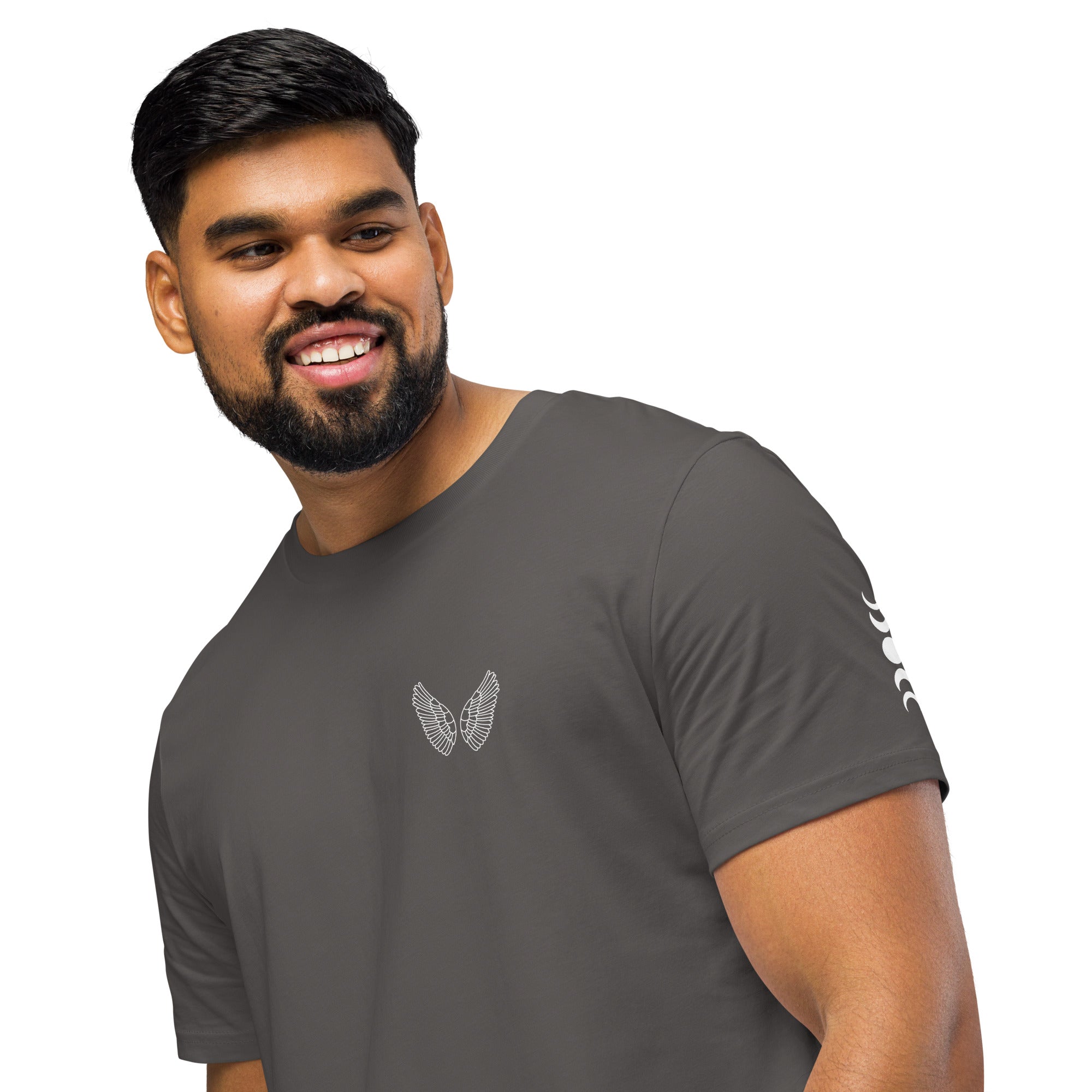 Melivero Bio T-Shirt Unisex Leicht – GOTS | 155 g/m² | Navy Schwarz Anthracite S–2XL Melivero