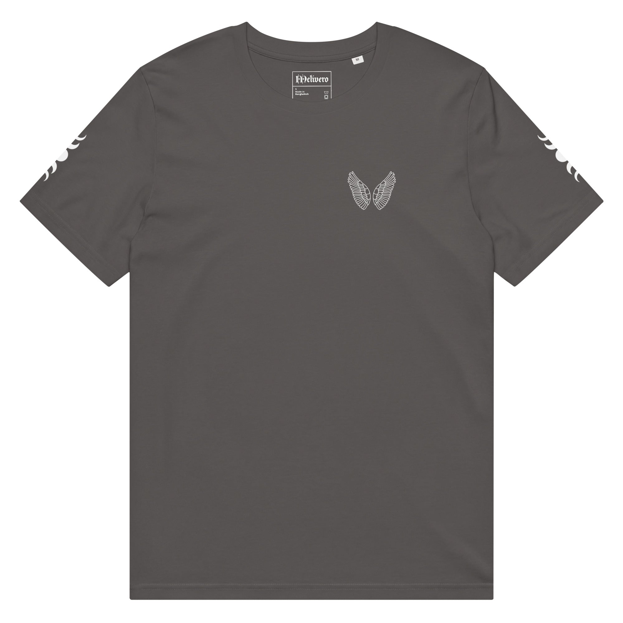 Melivero Bio T-Shirt Unisex Leicht – GOTS | 155 g/m² | Navy Schwarz Anthracite S–2XL Melivero