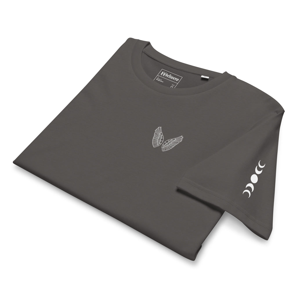 Melivero Bio T-Shirt Unisex Leicht – GOTS | 155 g/m² | Navy Schwarz Anthracite S–2XL Melivero
