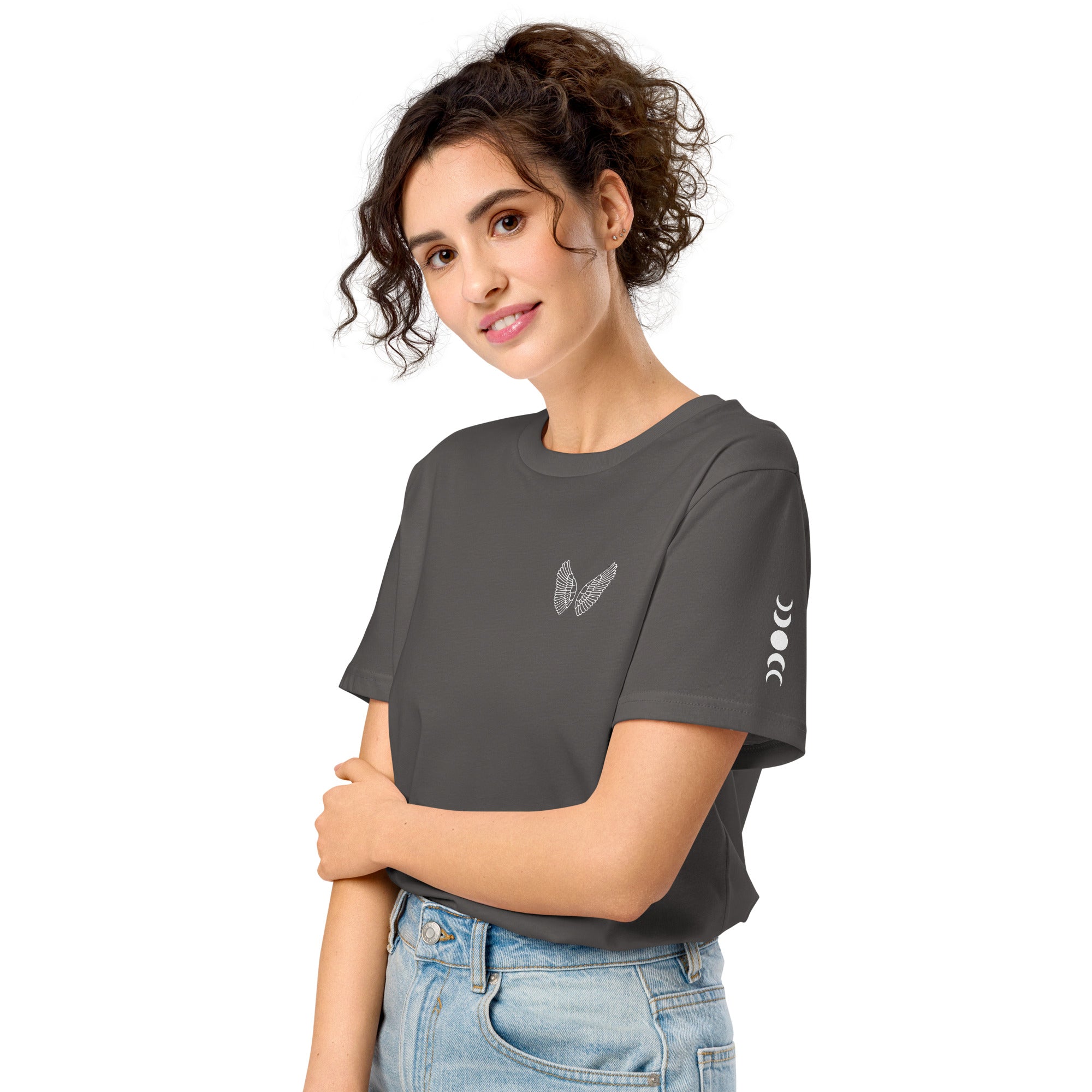 Melivero Bio T-Shirt Unisex Leicht – GOTS | 155 g/m² | Navy Schwarz Anthracite S–2XL Melivero