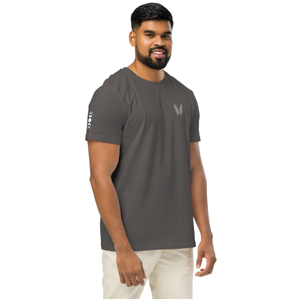 Melivero Bio T-Shirt Unisex Leicht – GOTS | 155 g/m² | Navy Schwarz Anthracite S–2XL Melivero