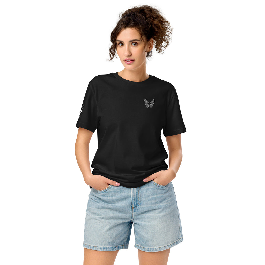 Melivero Bio T-Shirt Unisex Leicht – GOTS | 155 g/m² | Navy Schwarz Anthracite S–2XL Melivero