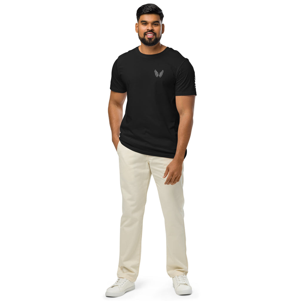 Melivero Bio T-Shirt Unisex Leicht – GOTS | 155 g/m² | Navy Schwarz Anthracite S–2XL Melivero