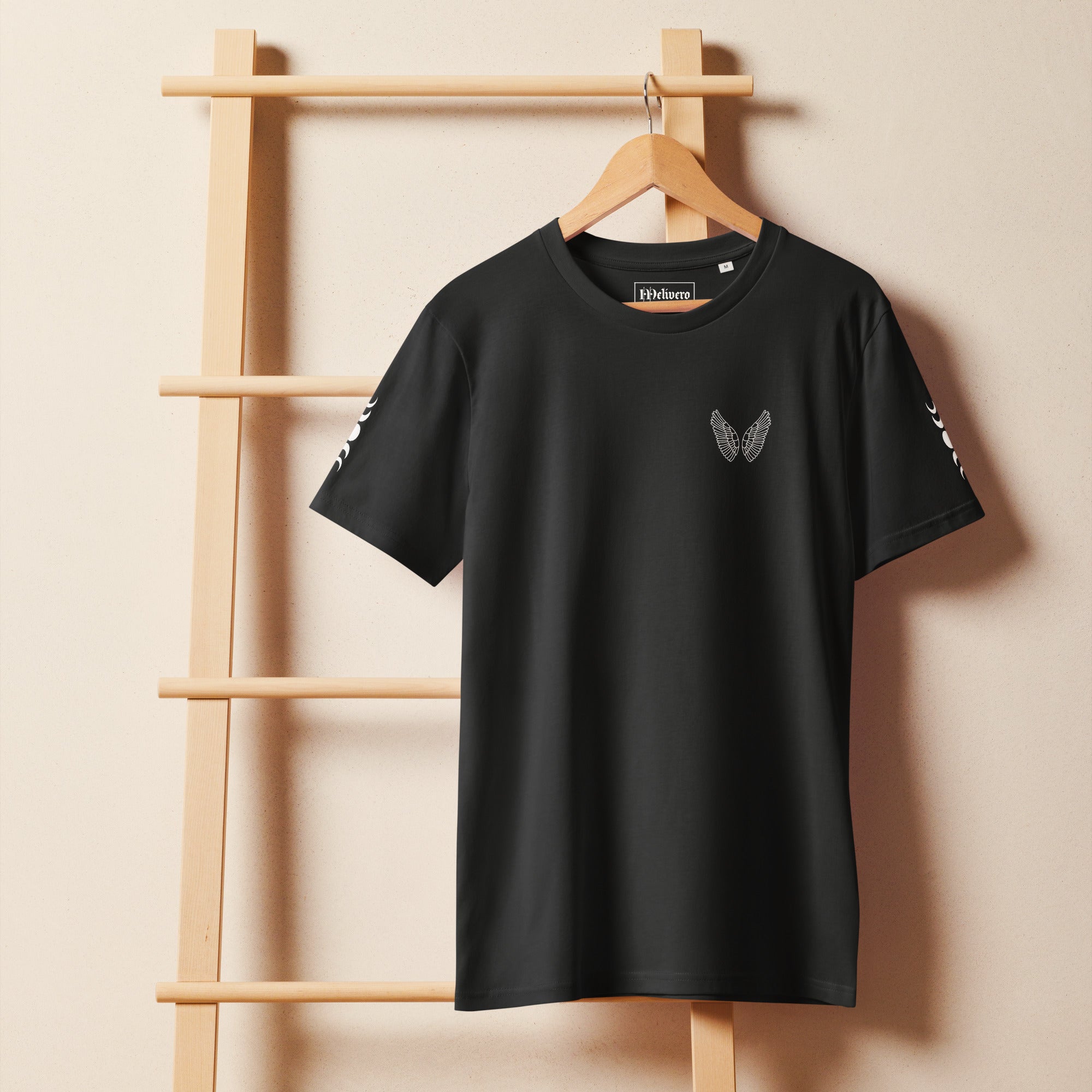 Melivero Bio T-Shirt Unisex Leicht – GOTS | 155 g/m² | Navy Schwarz Anthracite S–2XL Melivero