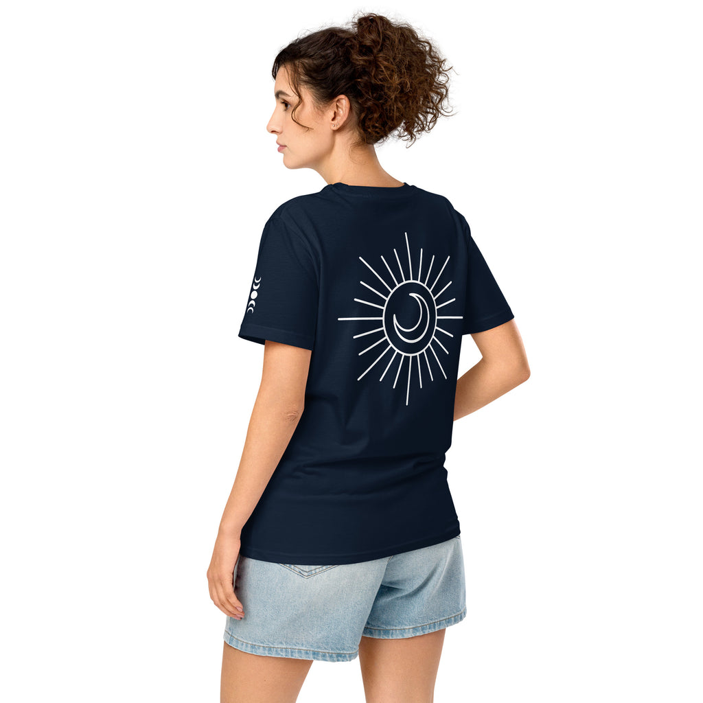 Melivero Bio T-Shirt Unisex Leicht – GOTS | 155 g/m² | Navy Schwarz Anthracite S–2XL Melivero