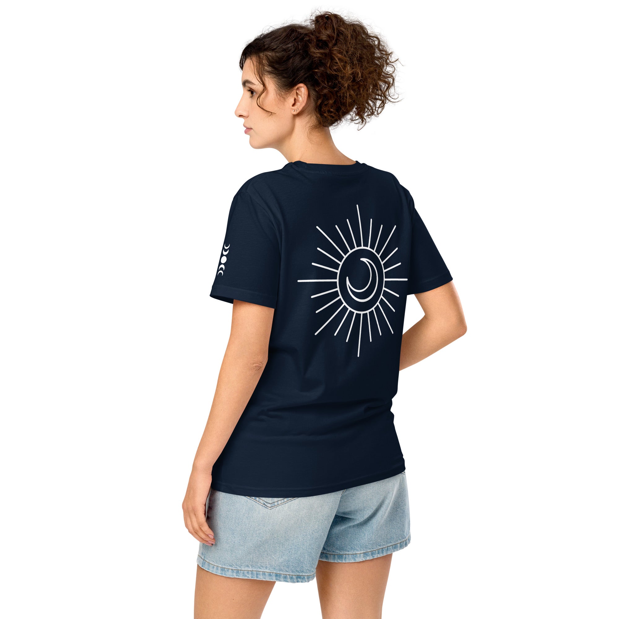 Melivero Bio T-Shirt Unisex Leicht – GOTS | 155 g/m² | Navy Schwarz Anthracite S–2XL Melivero