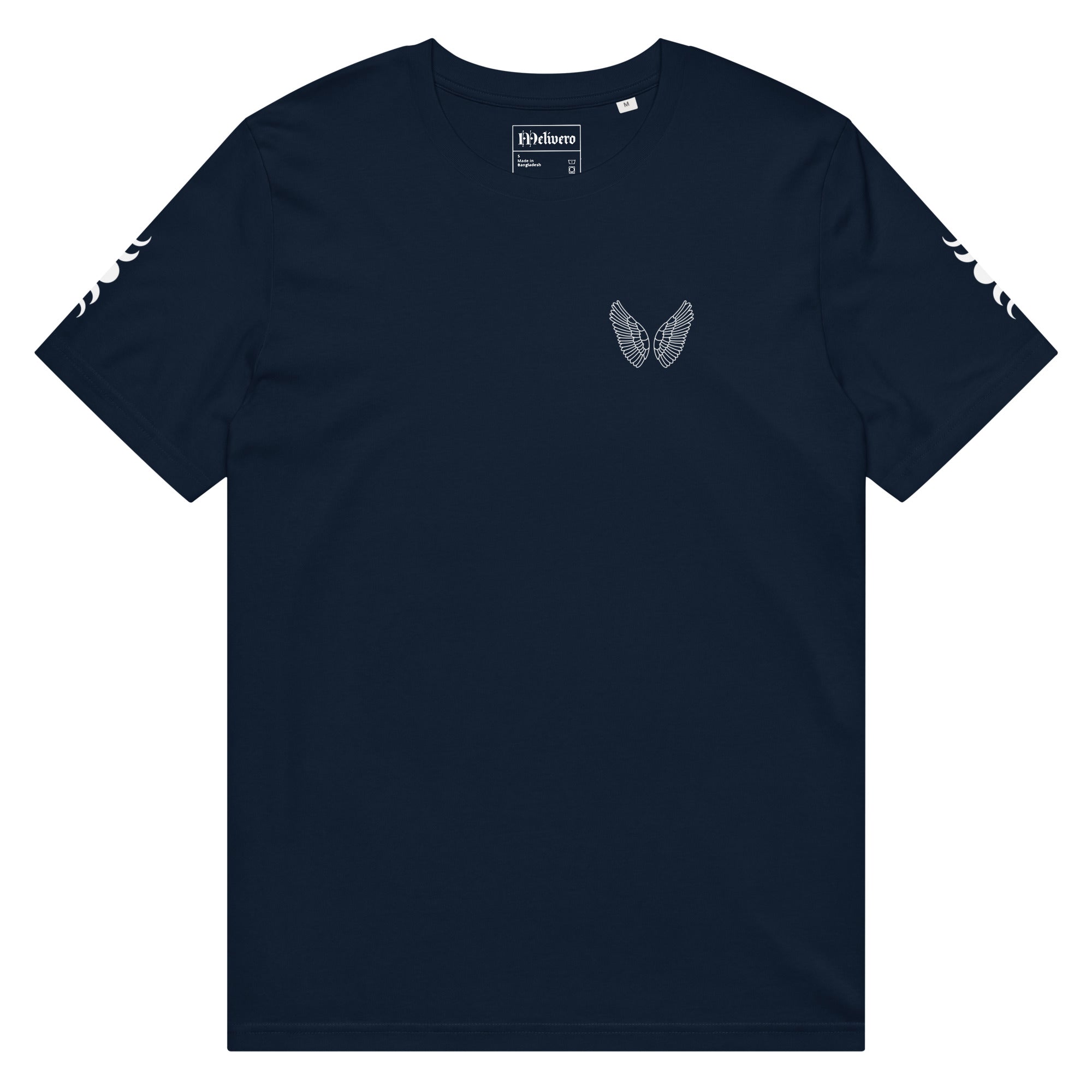 Melivero Bio T-Shirt Unisex Leicht – GOTS | 155 g/m² | Navy Schwarz Anthracite S–2XL Melivero