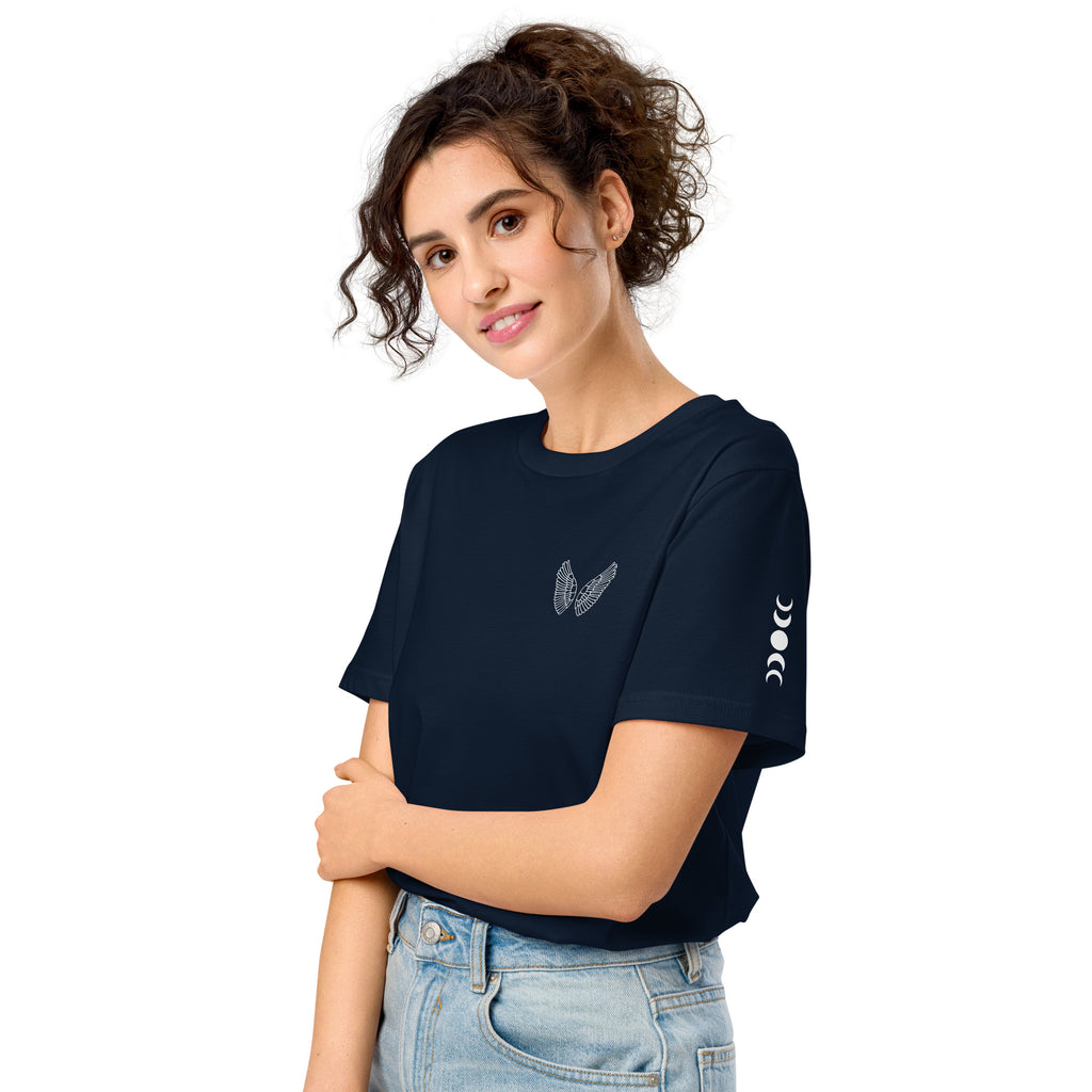 Melivero Bio T-Shirt Unisex Leicht – GOTS | 155 g/m² | Navy Schwarz Anthracite S–2XL Melivero