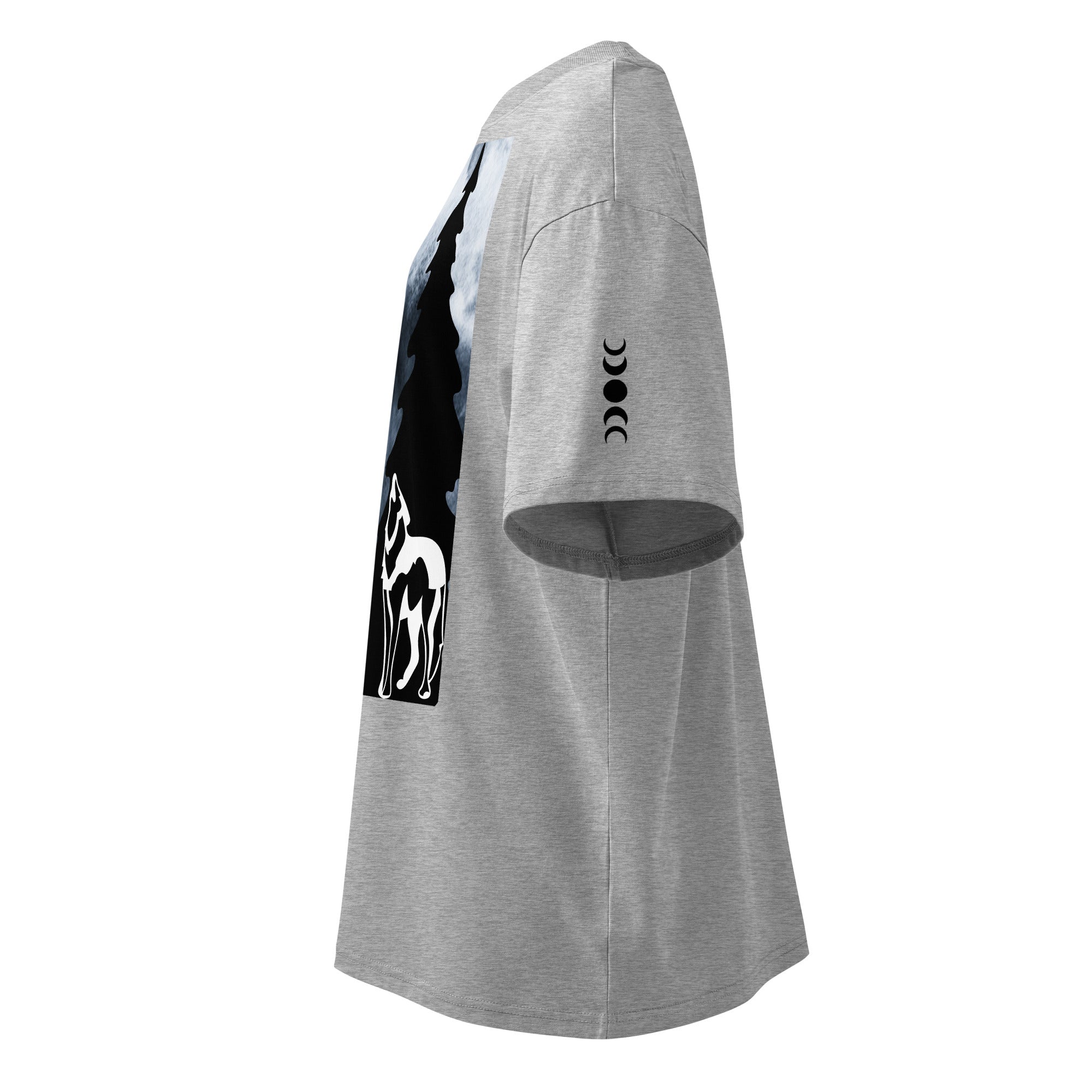 Oversized Bio-T-Shirt Unisex – GOTS-zertifiziert, Breiter Kragen | Melivero Melivero