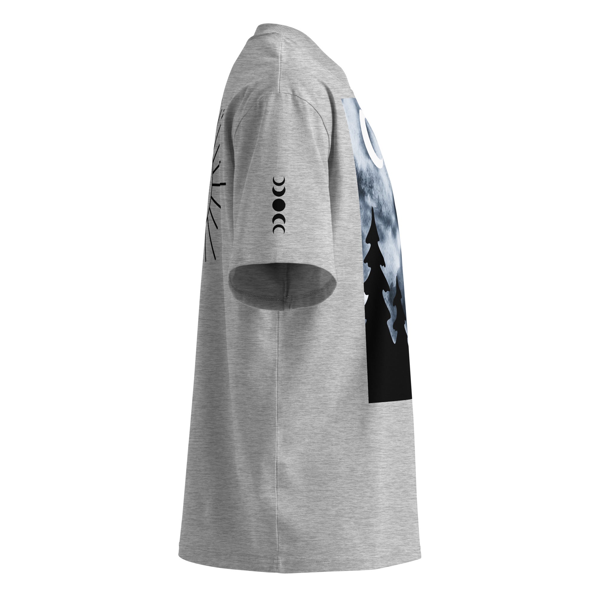 Oversized Bio-T-Shirt Unisex – GOTS-zertifiziert, Breiter Kragen | Melivero Melivero