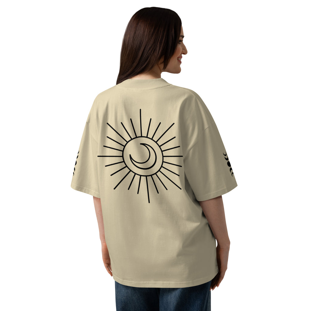 Oversized Bio-T-Shirt Unisex – GOTS-zertifiziert, Breiter Kragen | Melivero Melivero