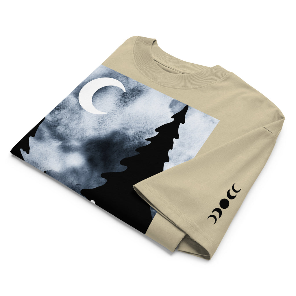 Oversized Bio-T-Shirt Unisex – GOTS-zertifiziert, Breiter Kragen | Melivero Melivero