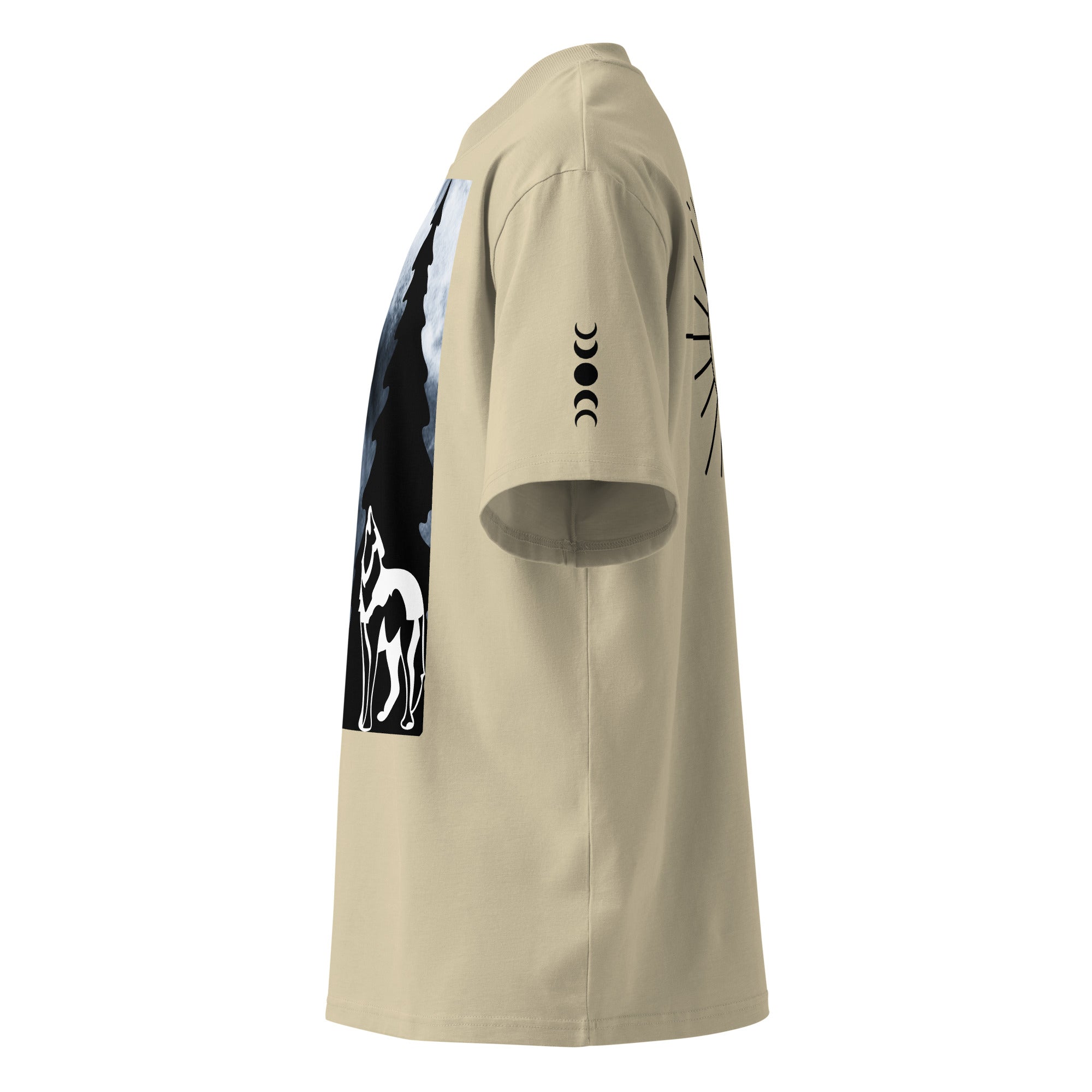 Oversized Bio-T-Shirt Unisex – GOTS-zertifiziert, Breiter Kragen | Melivero Melivero