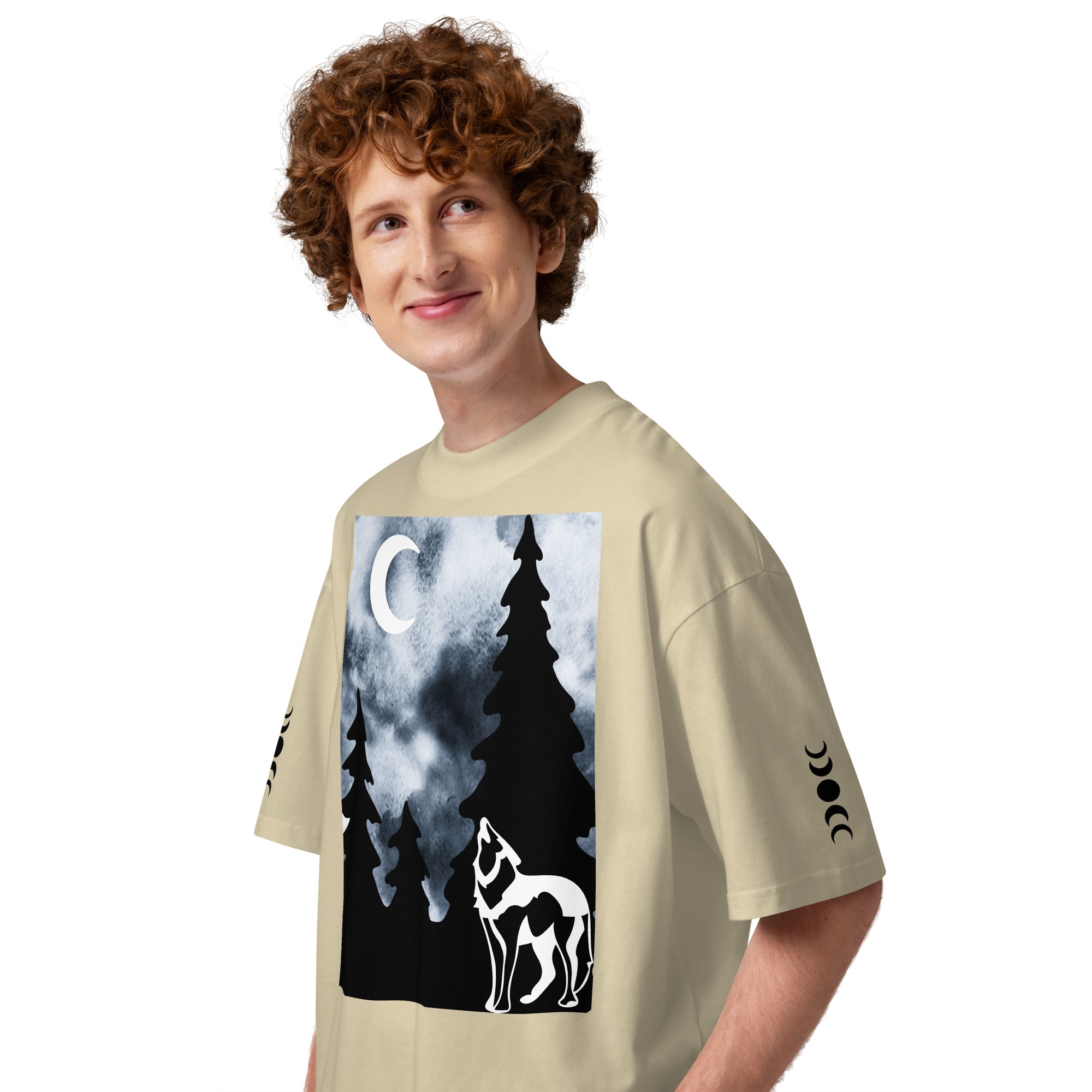 Oversized Bio-T-Shirt Unisex – GOTS-zertifiziert, Breiter Kragen | Melivero Melivero
